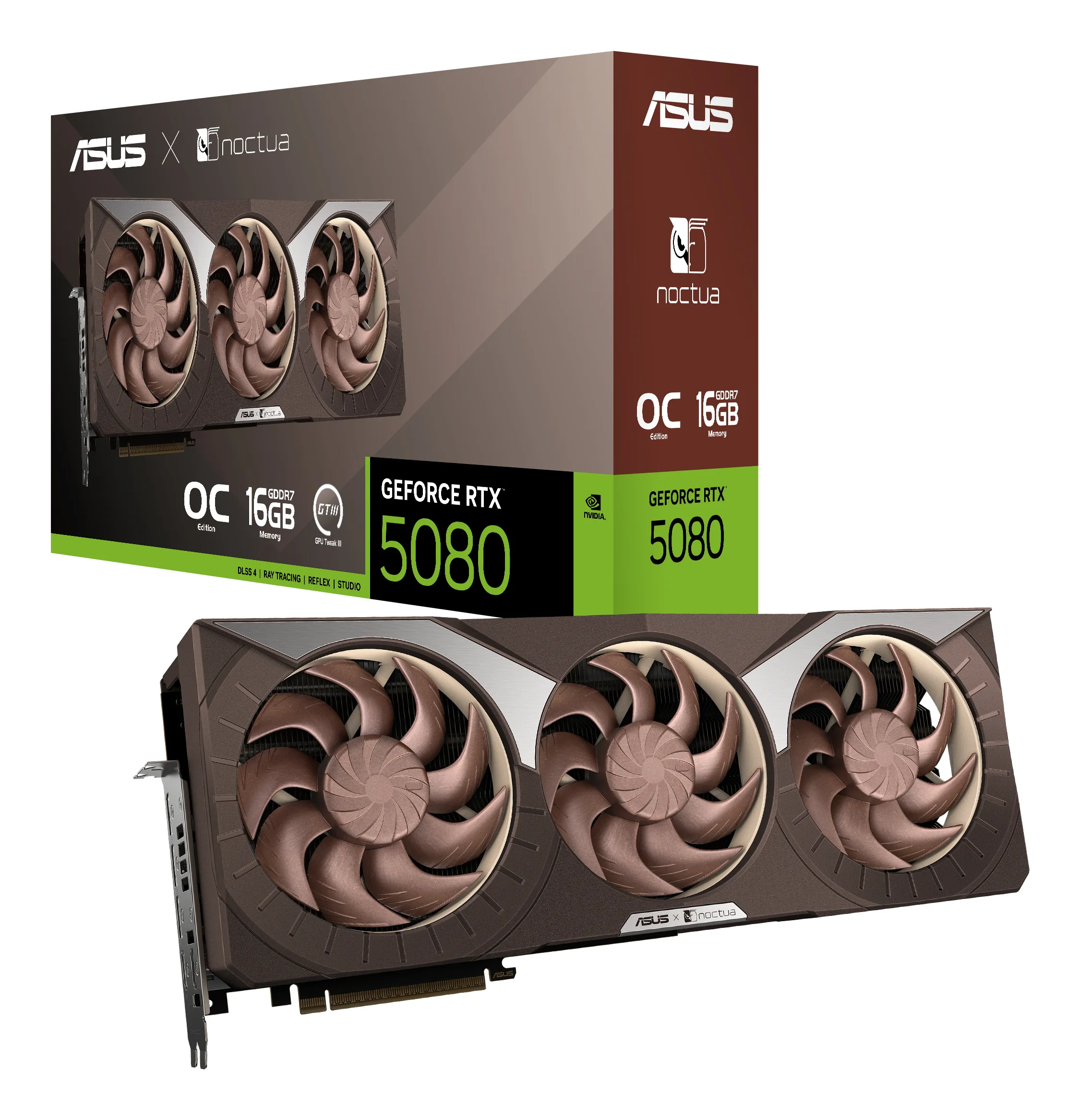 Asus GeForce RTX 5080 Noctua OC 16GB - Graphics card