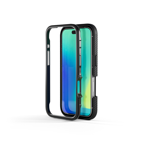 Spello Rugged Magnetic Case iPhone 16 Pro - black