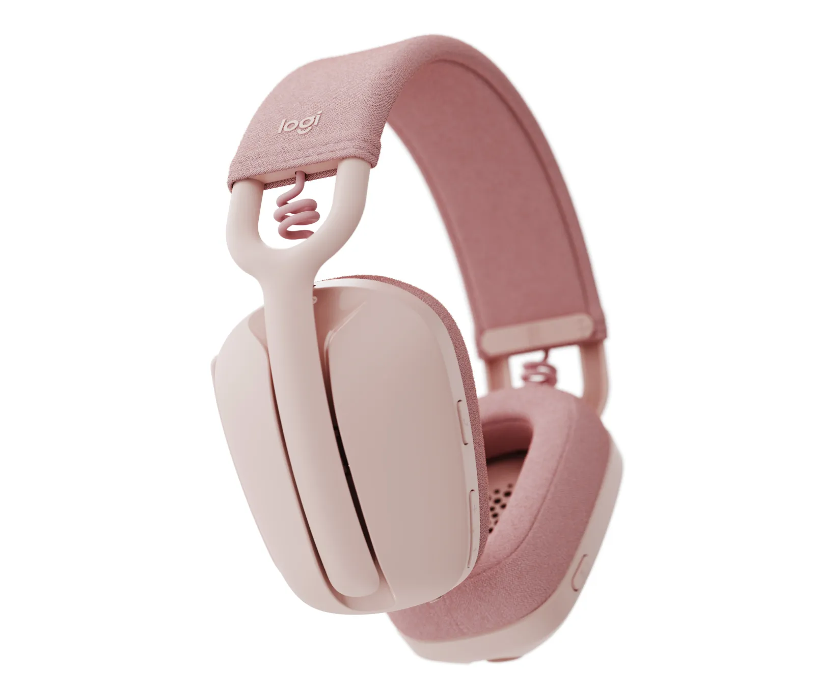 Logitech Zone Vibe 100 - wireless headphones, rose