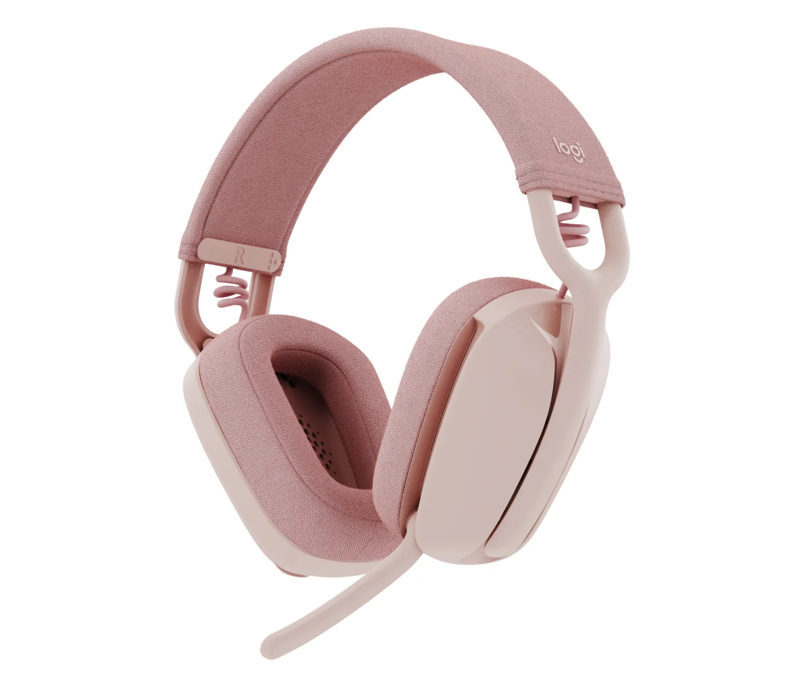 Logitech Zone Vibe 100 - wireless headphones, rose