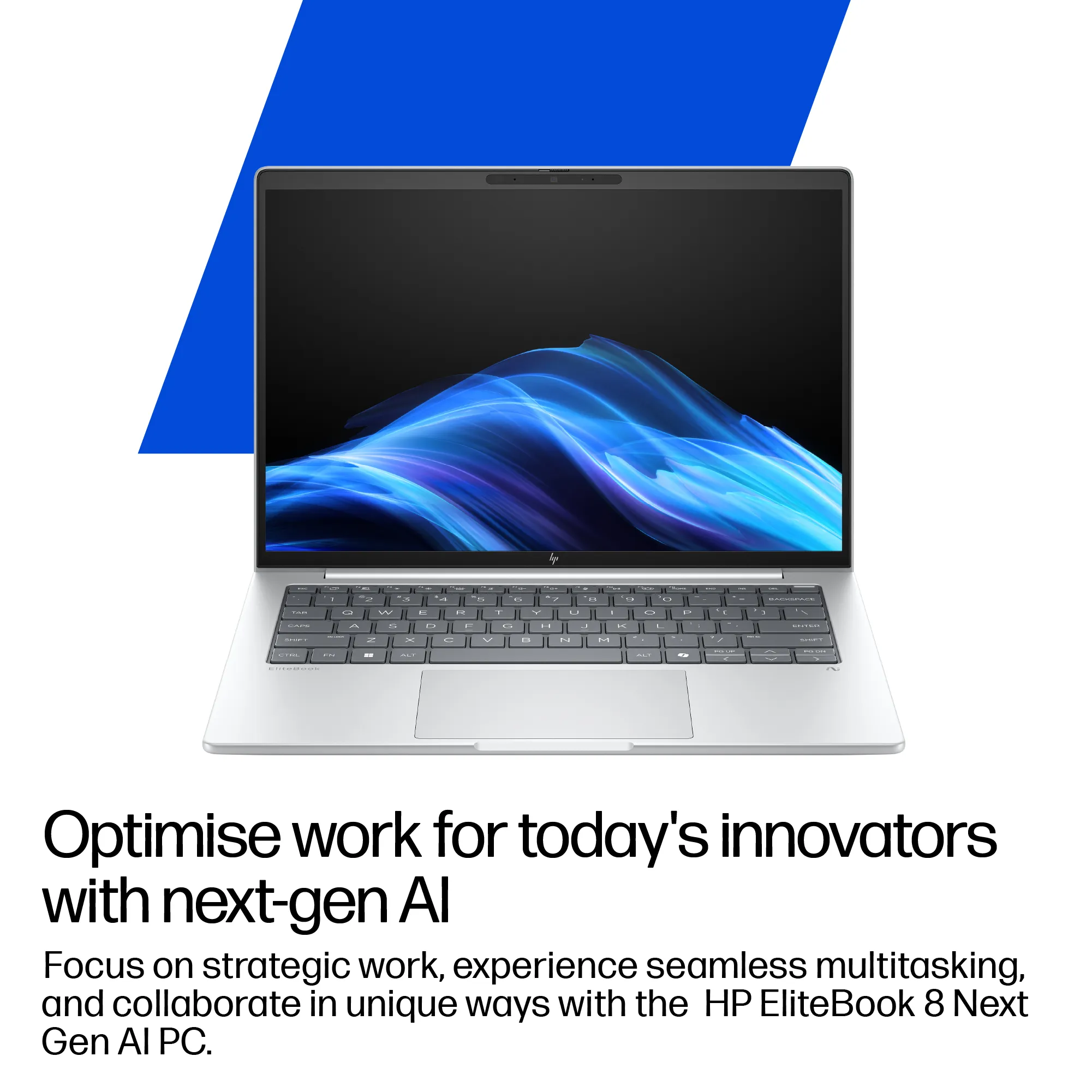 HP EliteBook 8 G1i Next Gen AI PC Wolf Pro Security Edition 16&quot; 258V, 32GB, 1 TB SSD, Win 11 Pro - notebook, Silver