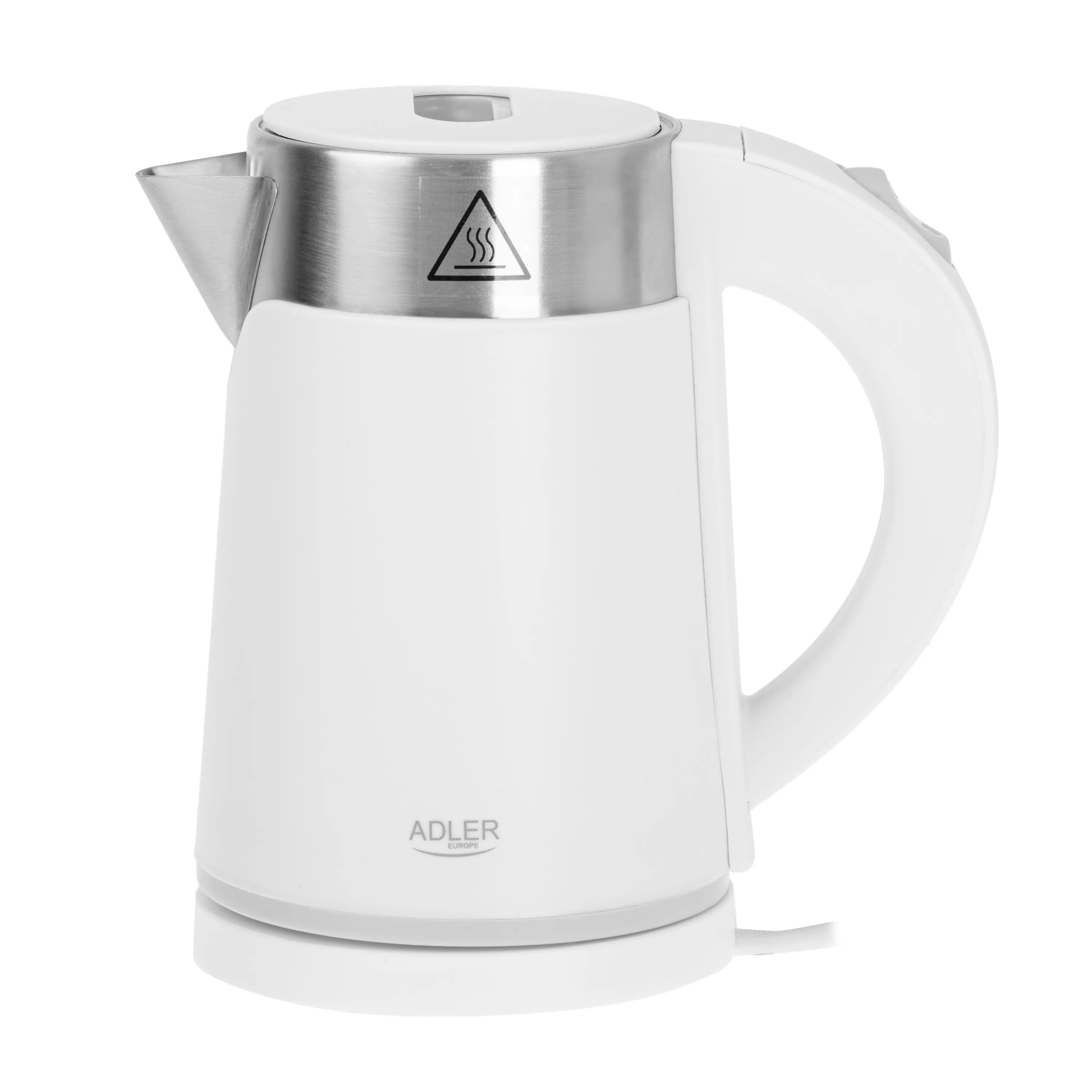ADLER AD 1372w kettle, 0.6L, 800W, White