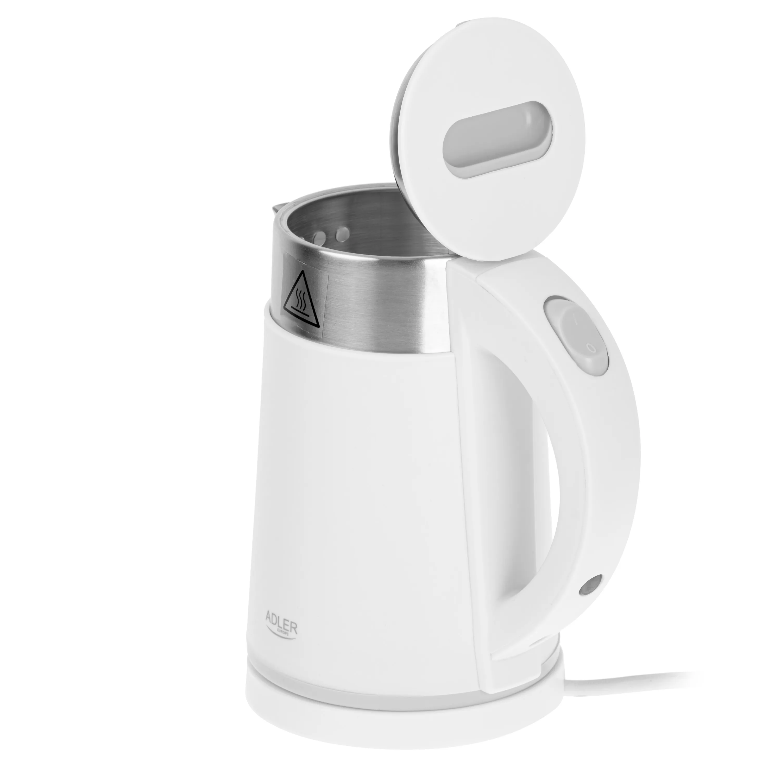 ADLER AD 1372w kettle, 0.6L, 800W, White