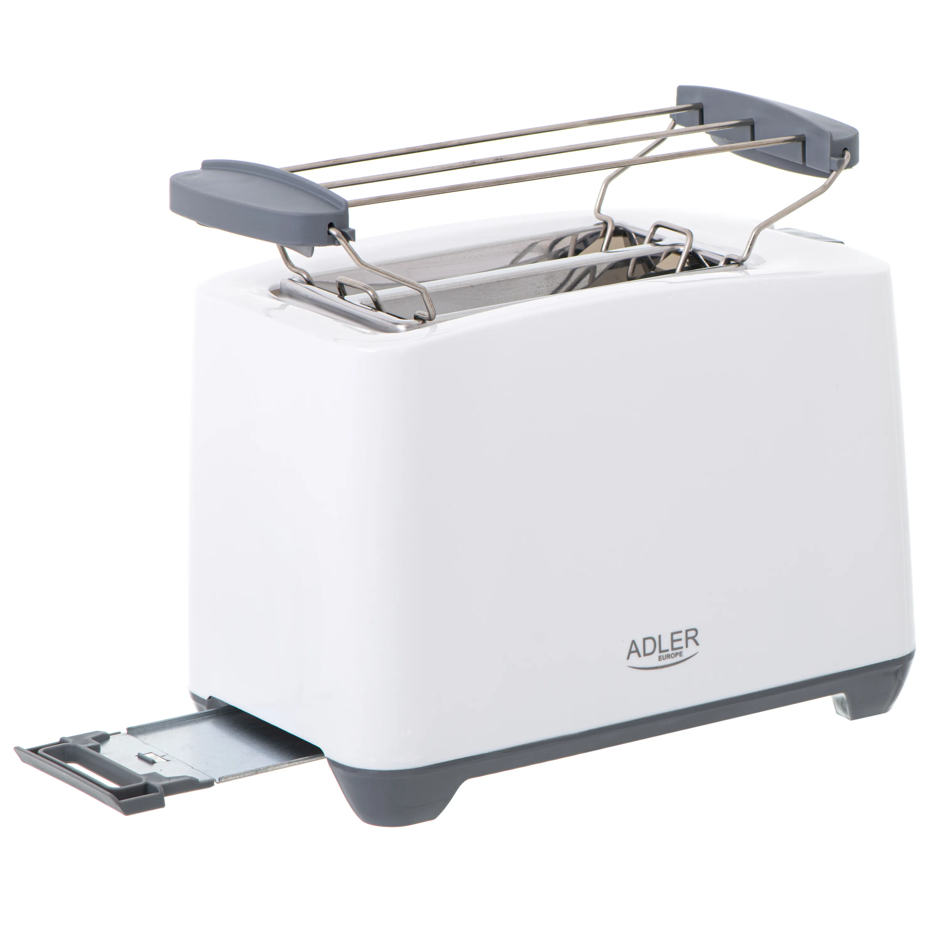 Adler AD 3216 2-Slice Toaster, 750 W, White