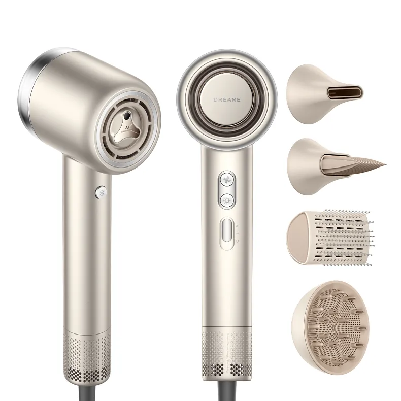 Dreame GUSTO AHG40A-TITANIUM, 2000 W -hiustenkuivaaja, Titanium Gold