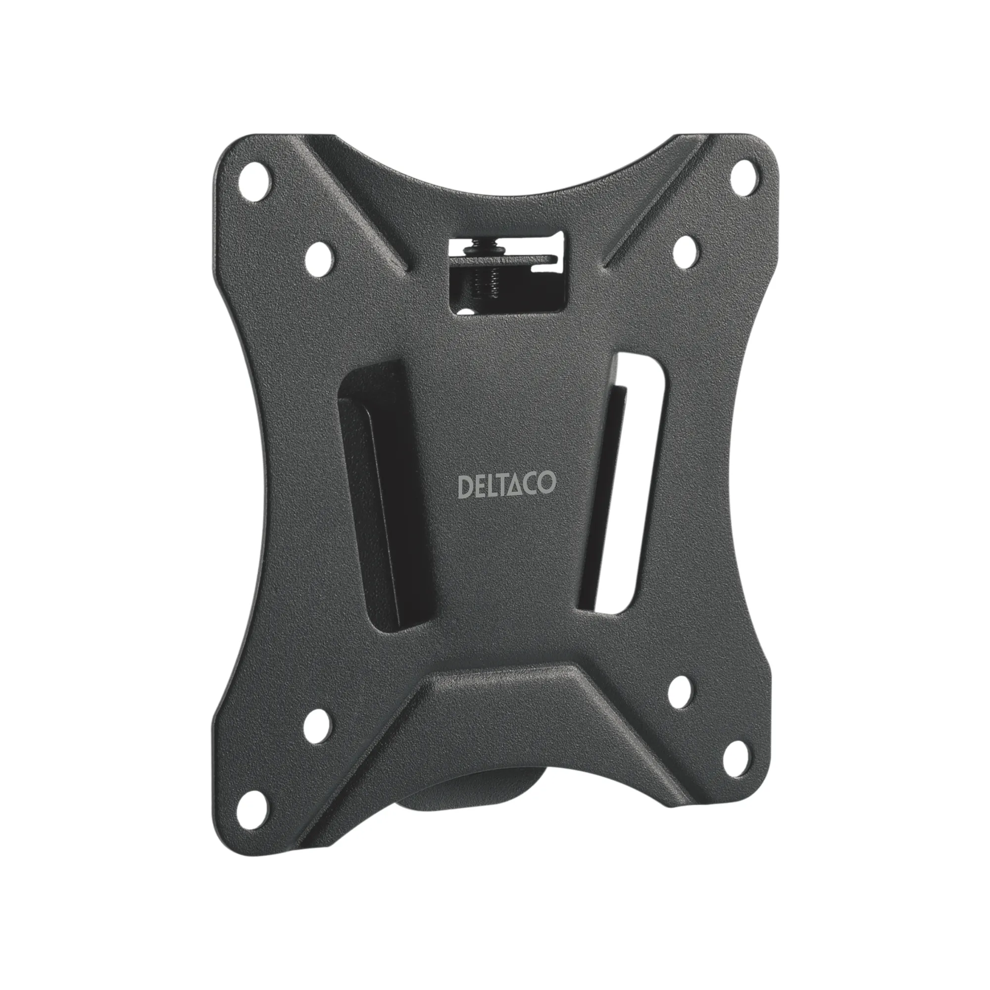 DELTACO Office, fixed wall, 13"-27", 25kg, 75x75-100x100