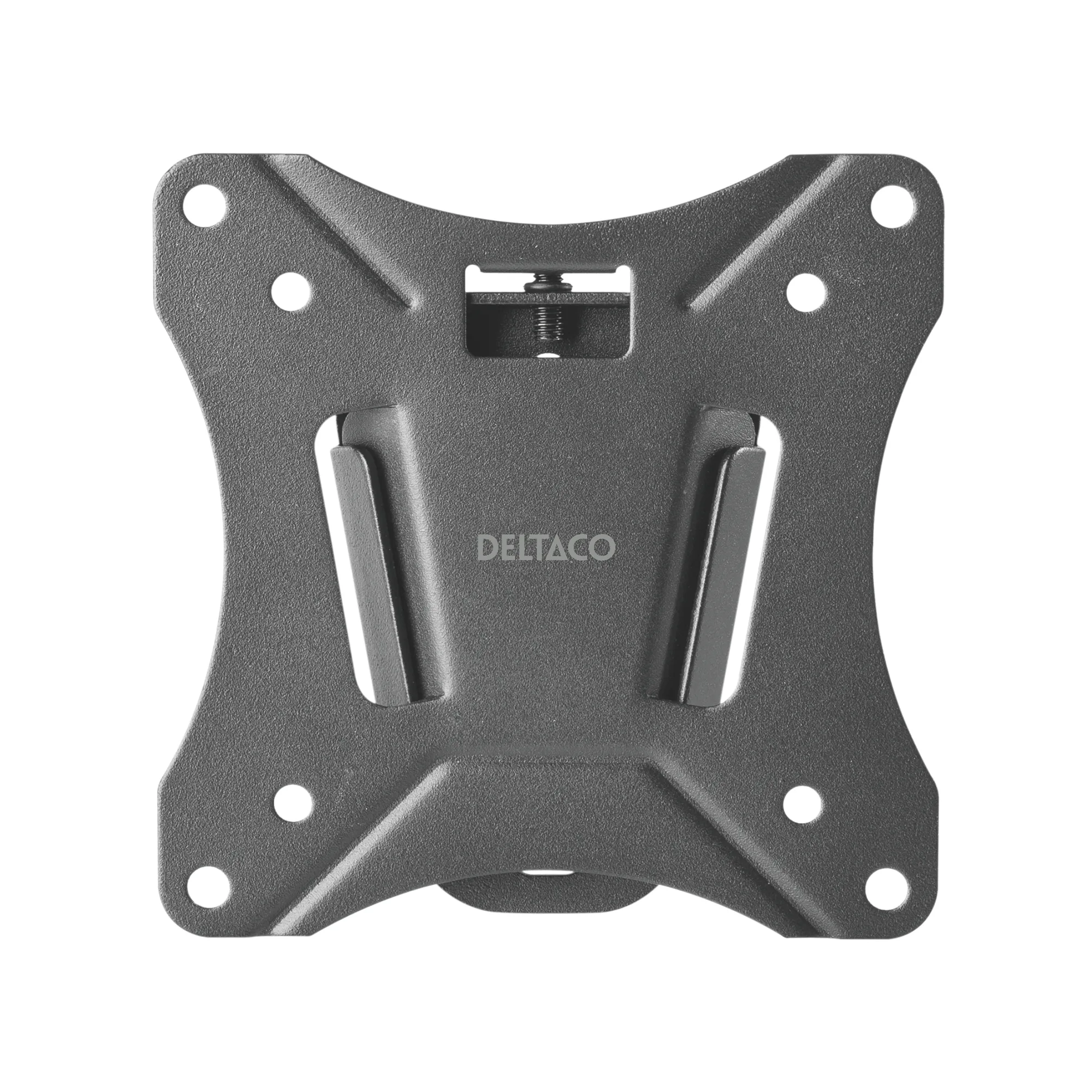 DELTACO Office, fixed wall, 13"-27", 25kg, 75x75-100x100