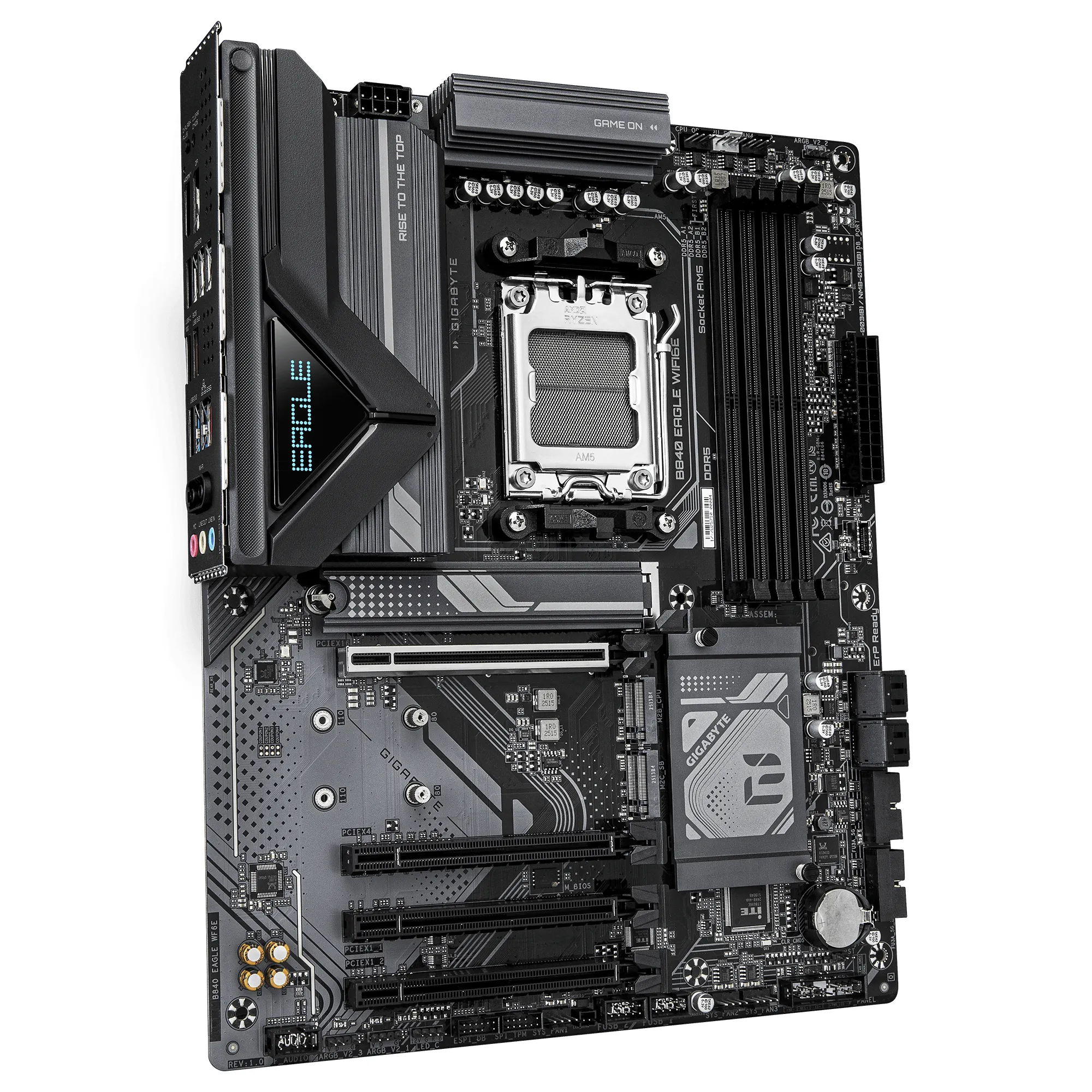 Gigabyte B840 EAGLE WiFi 6E AM5 ATX Motherboard Gigabyte B840 EAGLE WiFi 6E AM5 ATX Motherboard