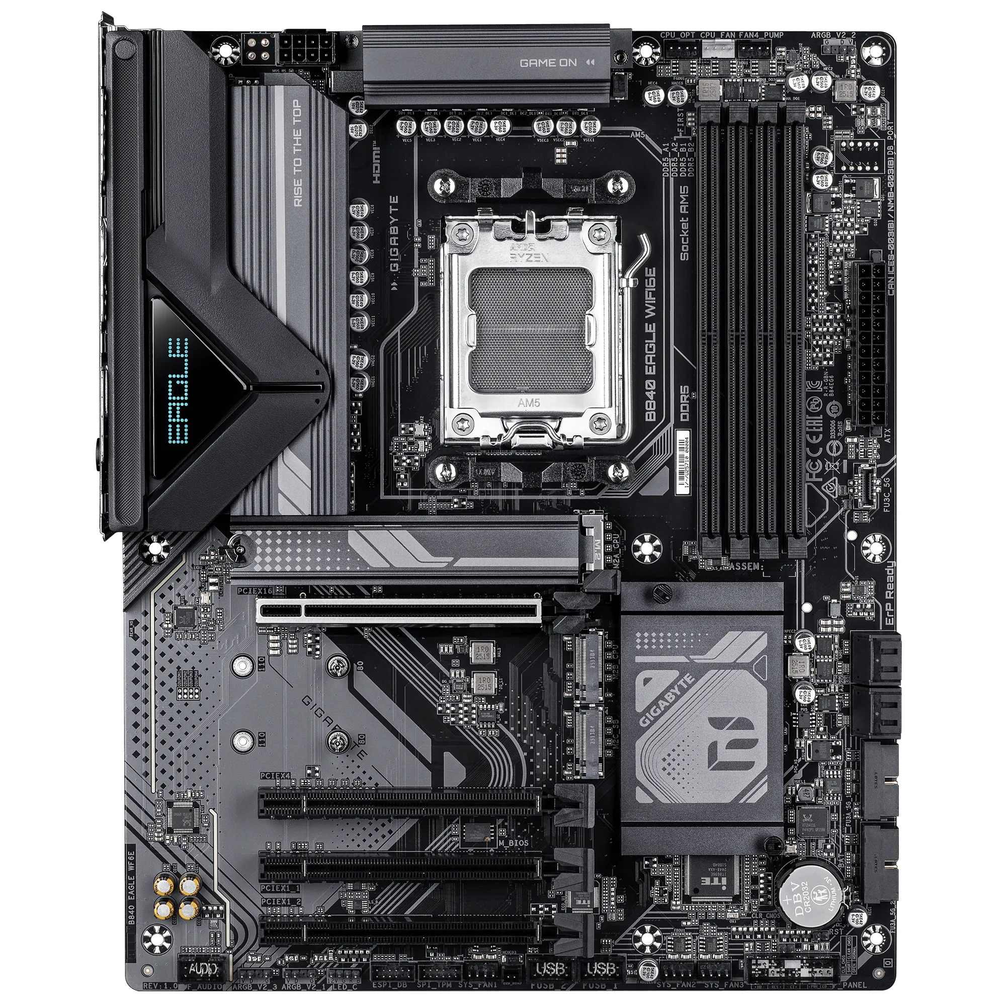 Gigabyte B840 EAGLE WiFi 6E AM5 ATX Motherboard Gigabyte B840 EAGLE WiFi 6E AM5 ATX Motherboard