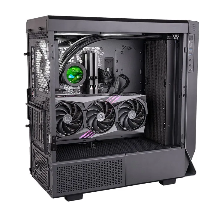 Thermaltake TOUGHLIQUID Ultra 420 All-In-One Liquid Cooler 420mm, water cooling (black)