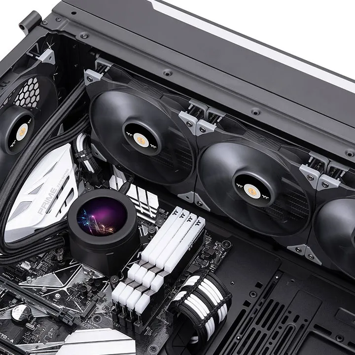 Thermaltake TOUGHLIQUID Ultra 420 All-In-One Liquid Cooler 420mm, water cooling (black)