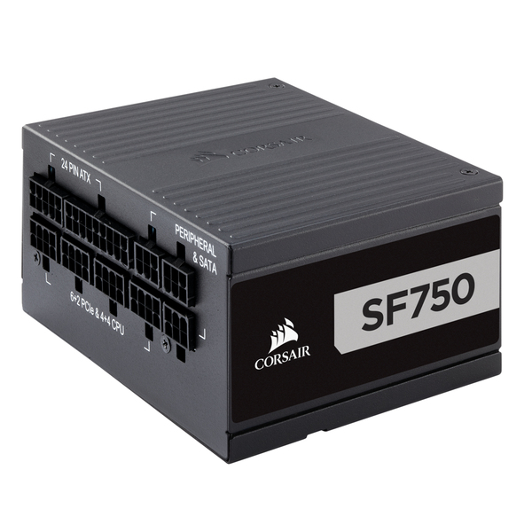 Corsair SF Series SF750 750W -virtal&auml;hde, 80 Plus Platinum