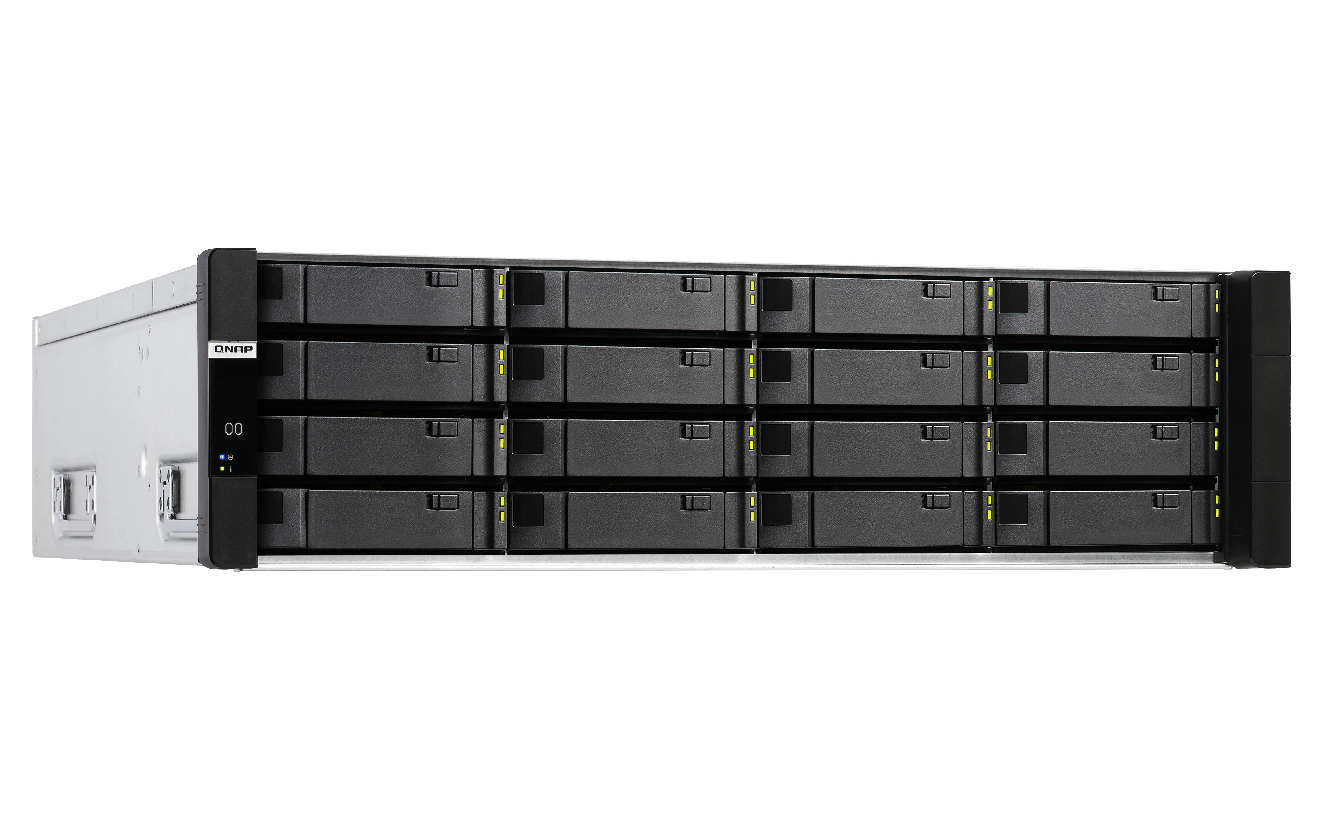 QNAP-ES1686dc-2142IT-128G 16-Bay Enterprise ZFS NAS SAS 12G/6G Xeon D-2142IT 1.9GHz 128GB RAM with Rail Kit