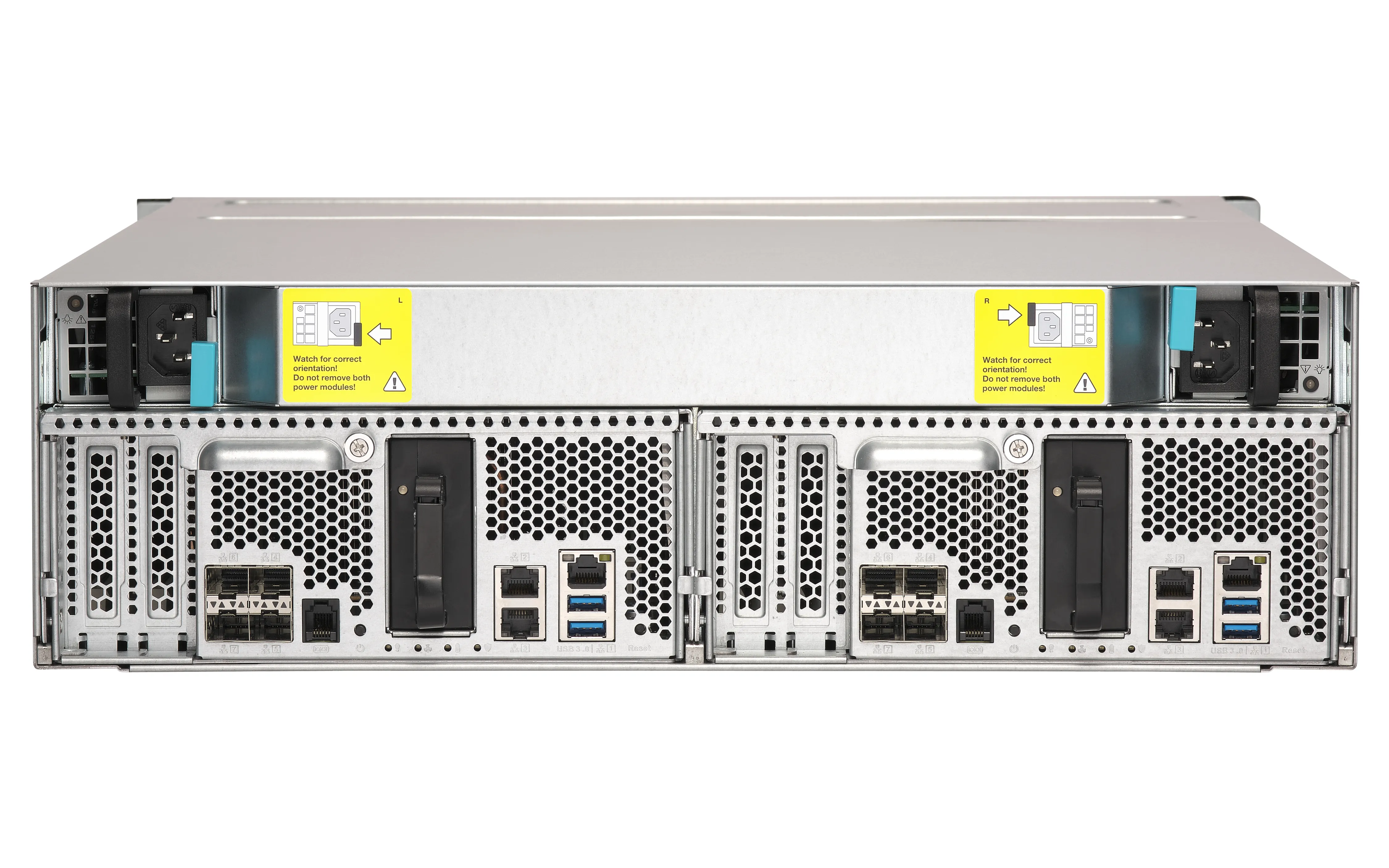 QNAP ES1686dc-2145NT-128G 16-Bay ZFS NAS Xeon D-2145NT 1.9GHz 8-core 128GB DDR4 2.5in/3.5in SAS 12Gbps 3 Gigabit LAN 4 10G-bE SFP+