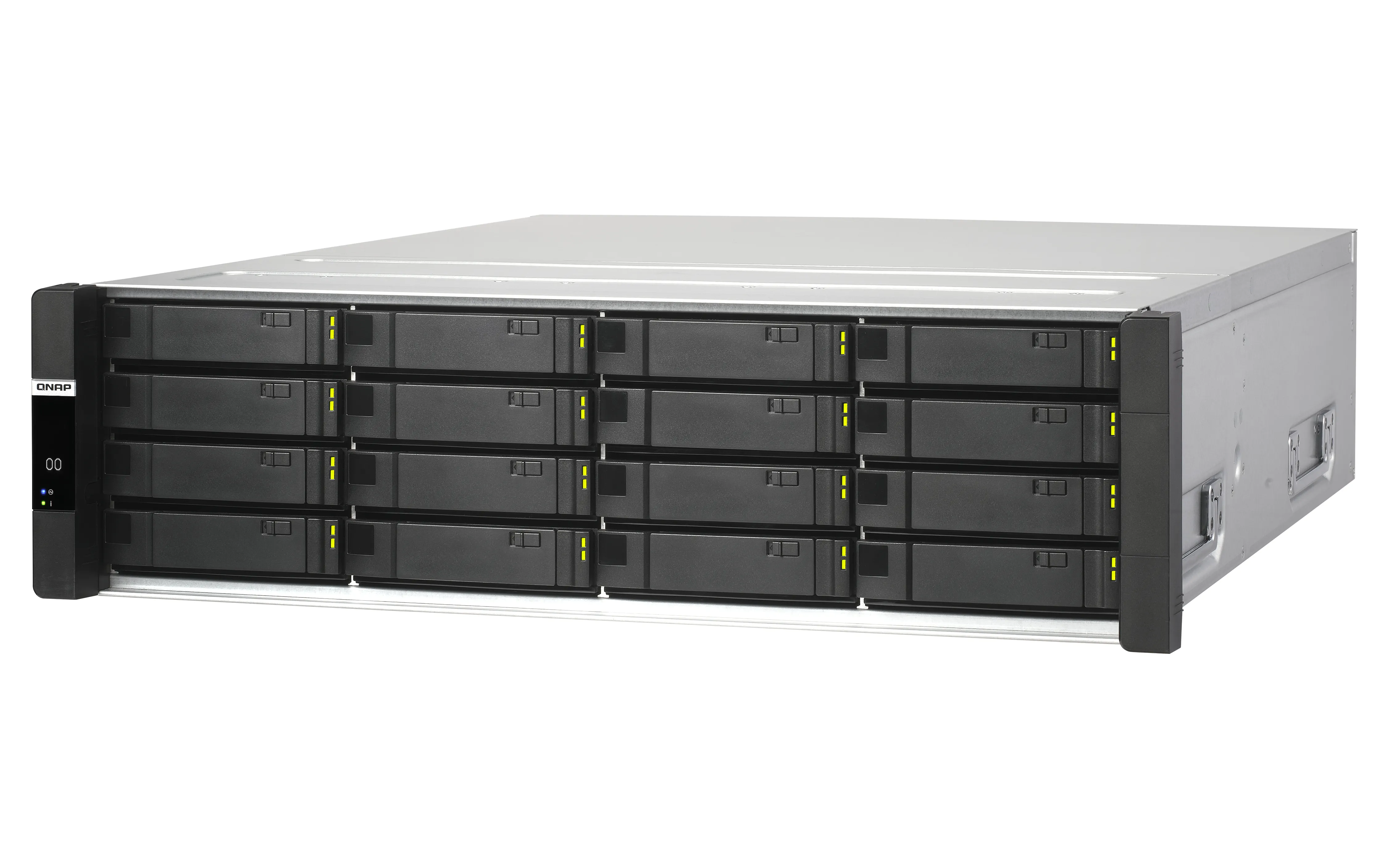 QNAP-ES1686dc-2142IT-128G 16-Bay Enterprise ZFS NAS SAS 12G/6G Xeon D-2142IT 1.9GHz 128GB RAM with Rail Kit