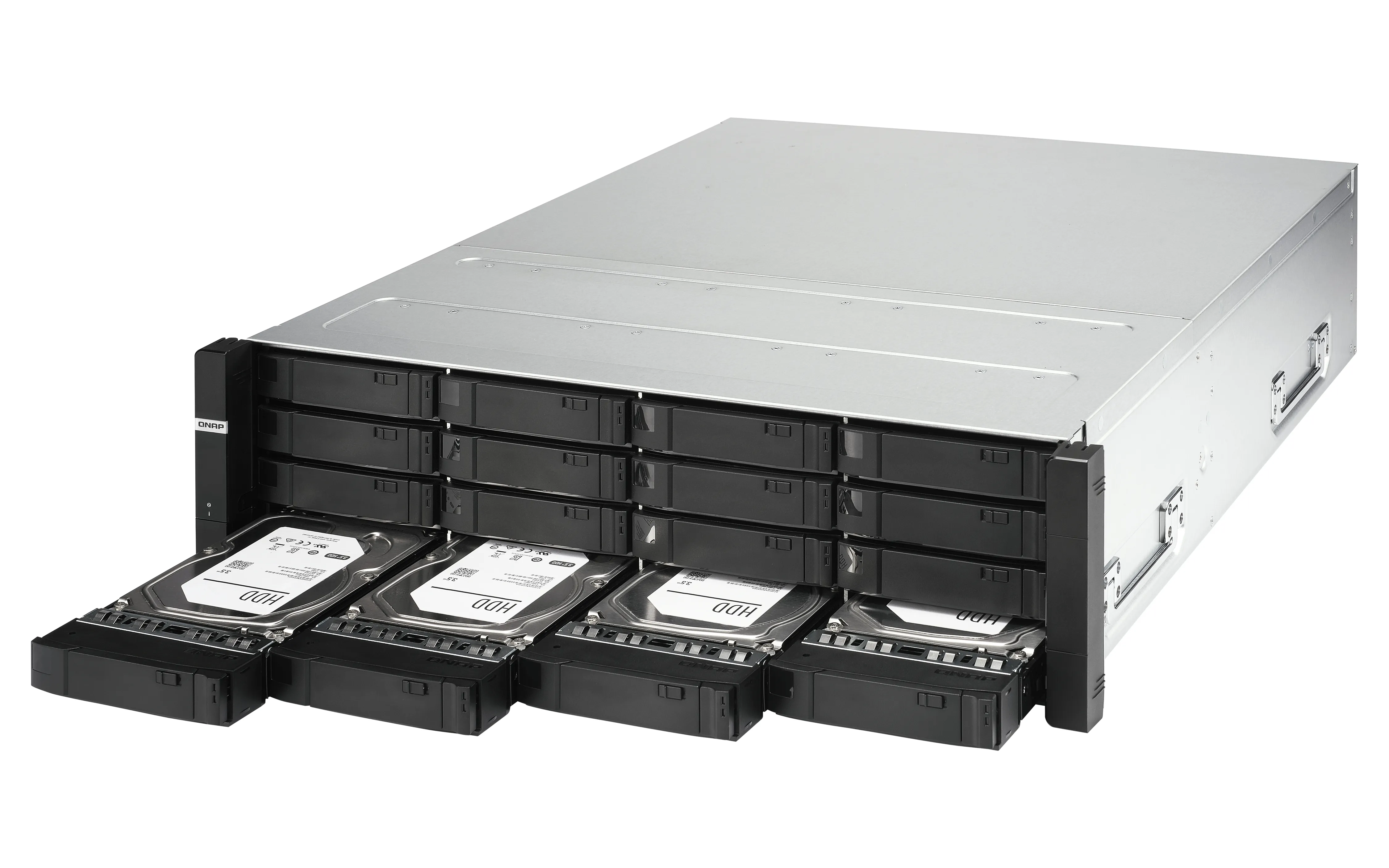 QNAP-ES1686dc-2142IT-128G 16-Bay Enterprise ZFS NAS SAS 12G/6G Xeon D-2142IT 1.9GHz 128GB RAM with Rail Kit