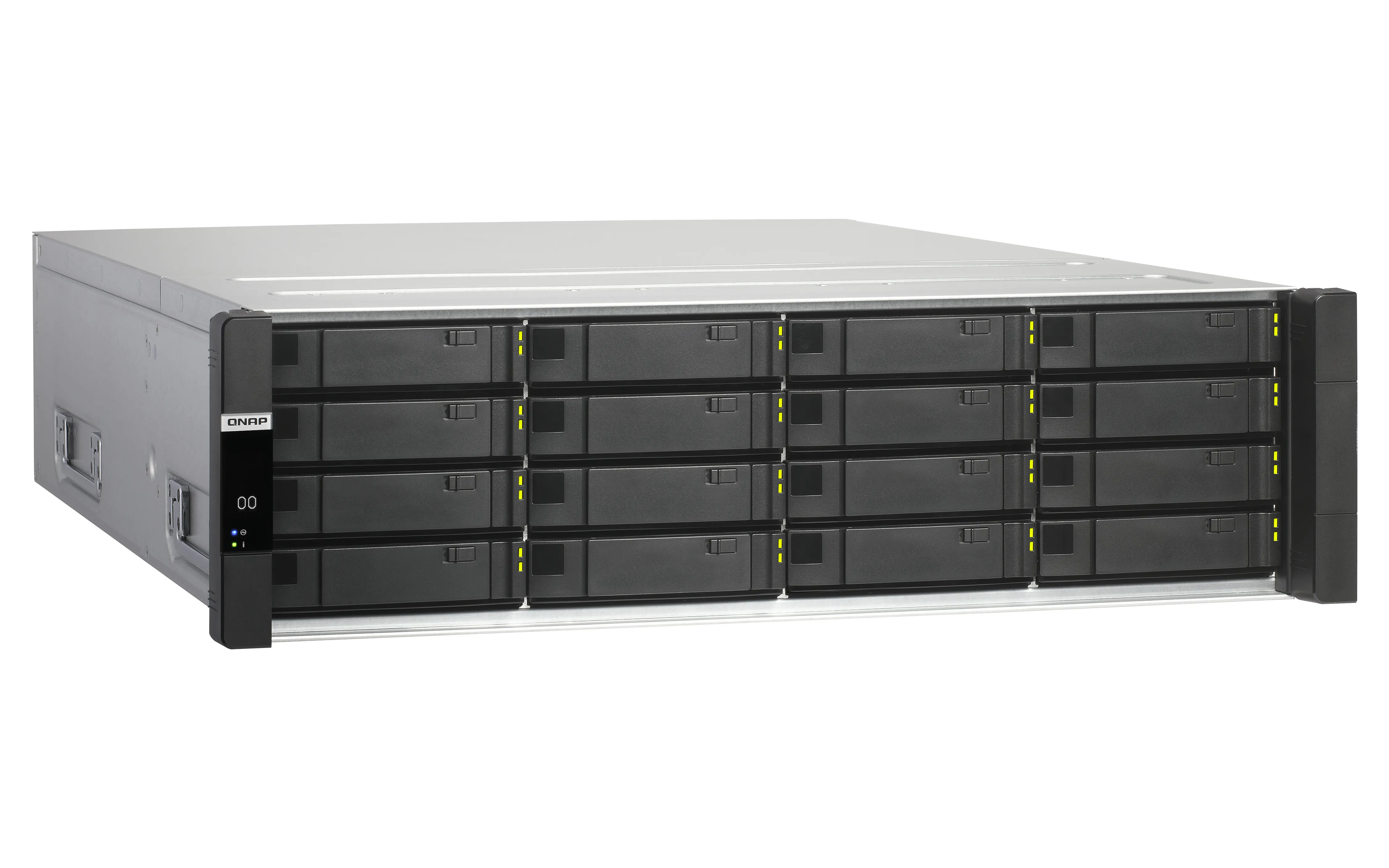 QNAP-ES1686dc-2142IT-128G 16-Bay Enterprise ZFS NAS SAS 12G/6G Xeon D-2142IT 1.9GHz 128GB RAM with Rail Kit