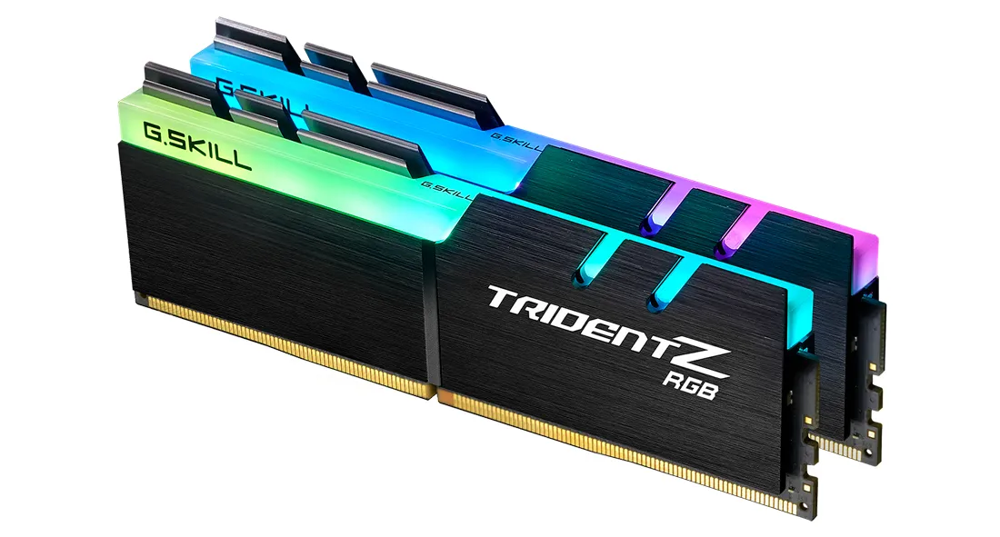 G.Skill Trident Z RGB 64GB (2 x 32GB) DDR4 3200 MHz, CL16 - memory, Black