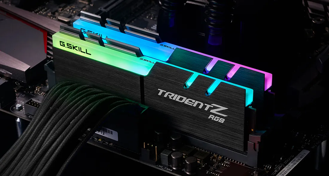G.Skill Trident Z RGB 64GB (2 x 32GB) DDR4 3200 MHz, CL16 - memory, Black