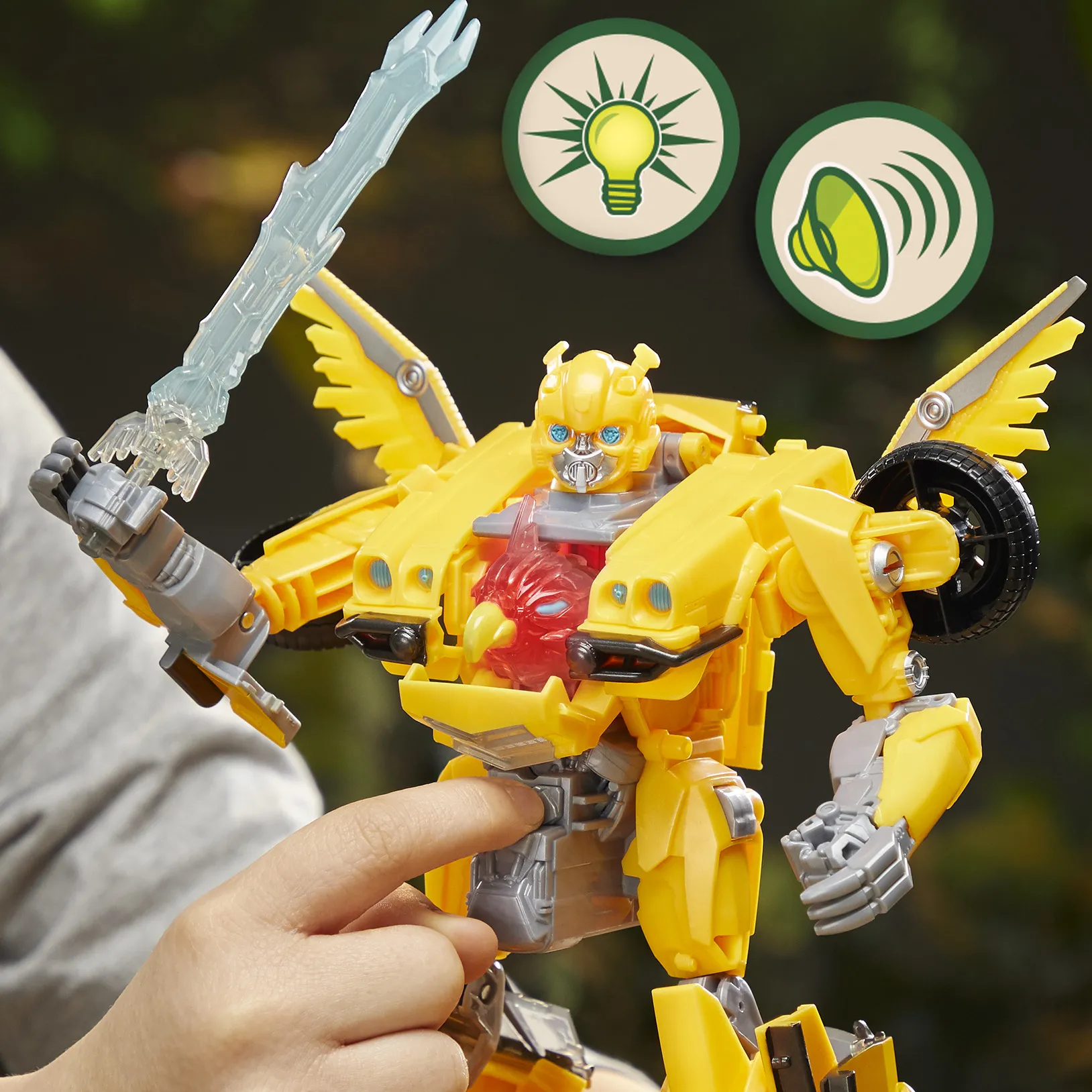 Hasbro Transformers: Rise of the Beasts - Beast Mode Bumblebee, toy figure