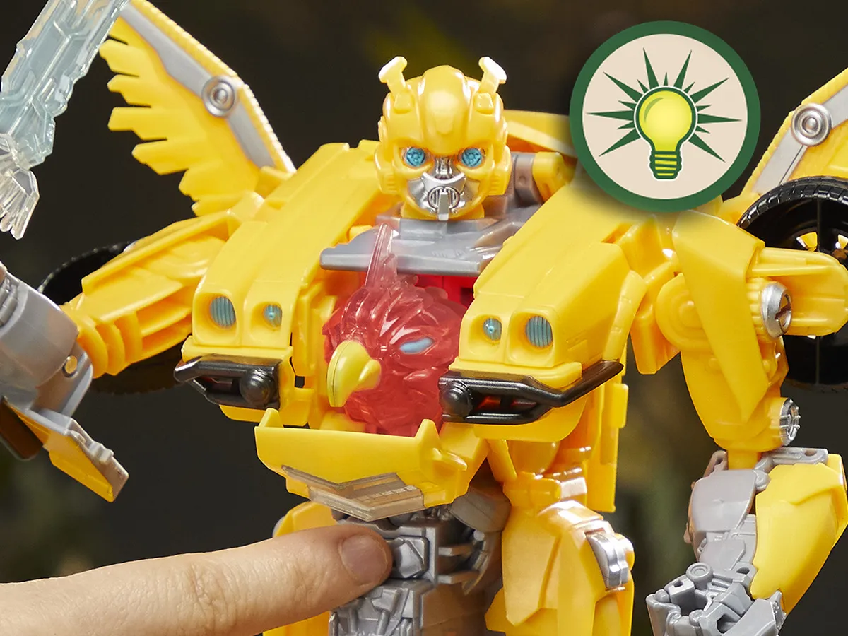 Hasbro Transformers: Rise of the Beasts - Beast Mode Bumblebee, toy figure