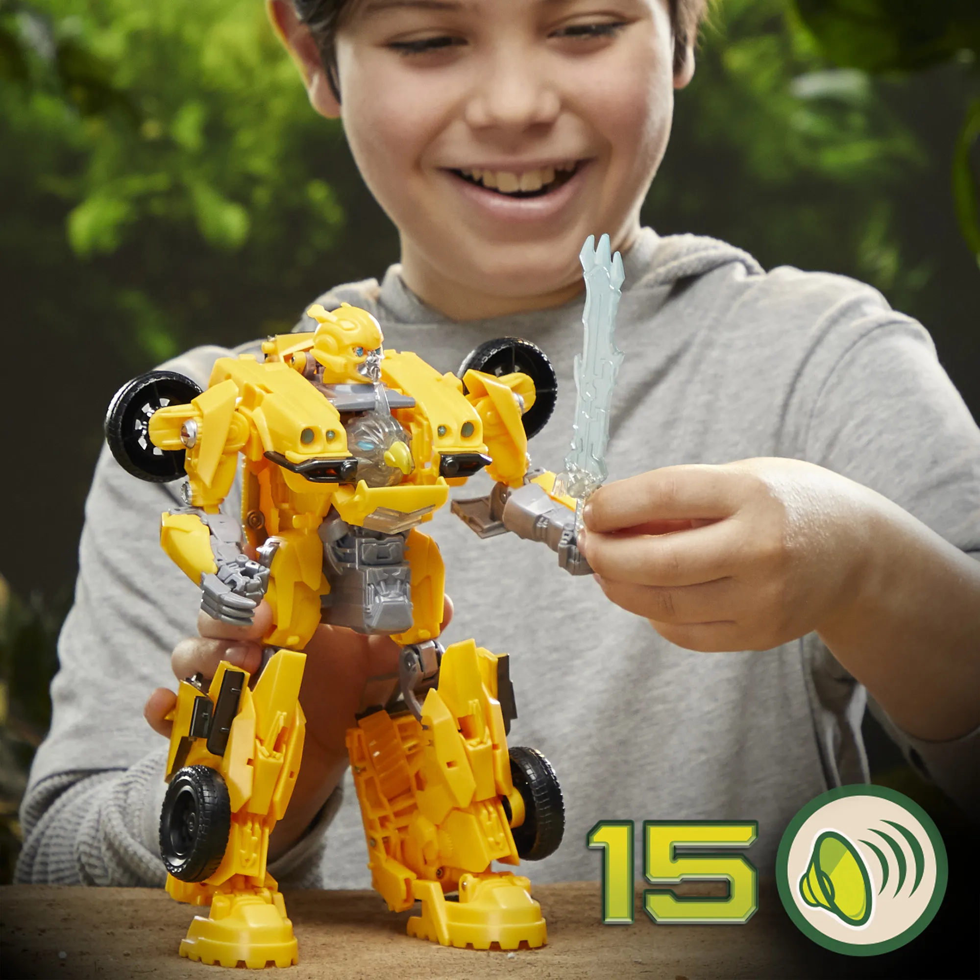 Hasbro Transformers: Rise of the Beasts - Beast Mode Bumblebee, toy figure