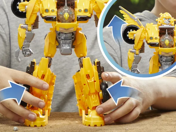 Hasbro Transformers: Rise of the Beasts - Beast Mode Bumblebee, toy figure