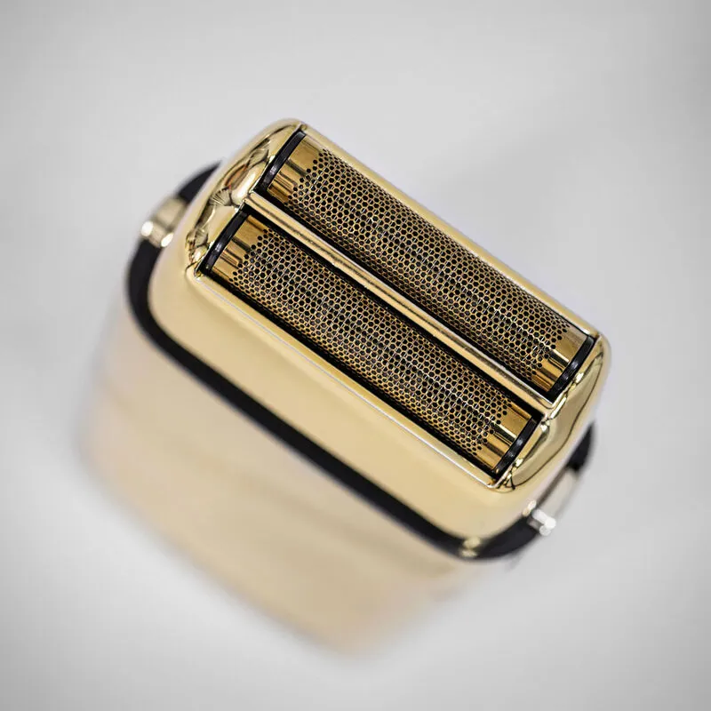BaBylissPro 4Artists Double Foil Metal Shaver FXFS2GE -parranajokone, kulta