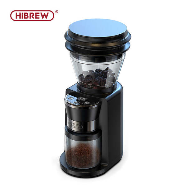 HiBREW G3 automaattinen kartiomainen s&auml;hk&ouml;kahvimylly, musta