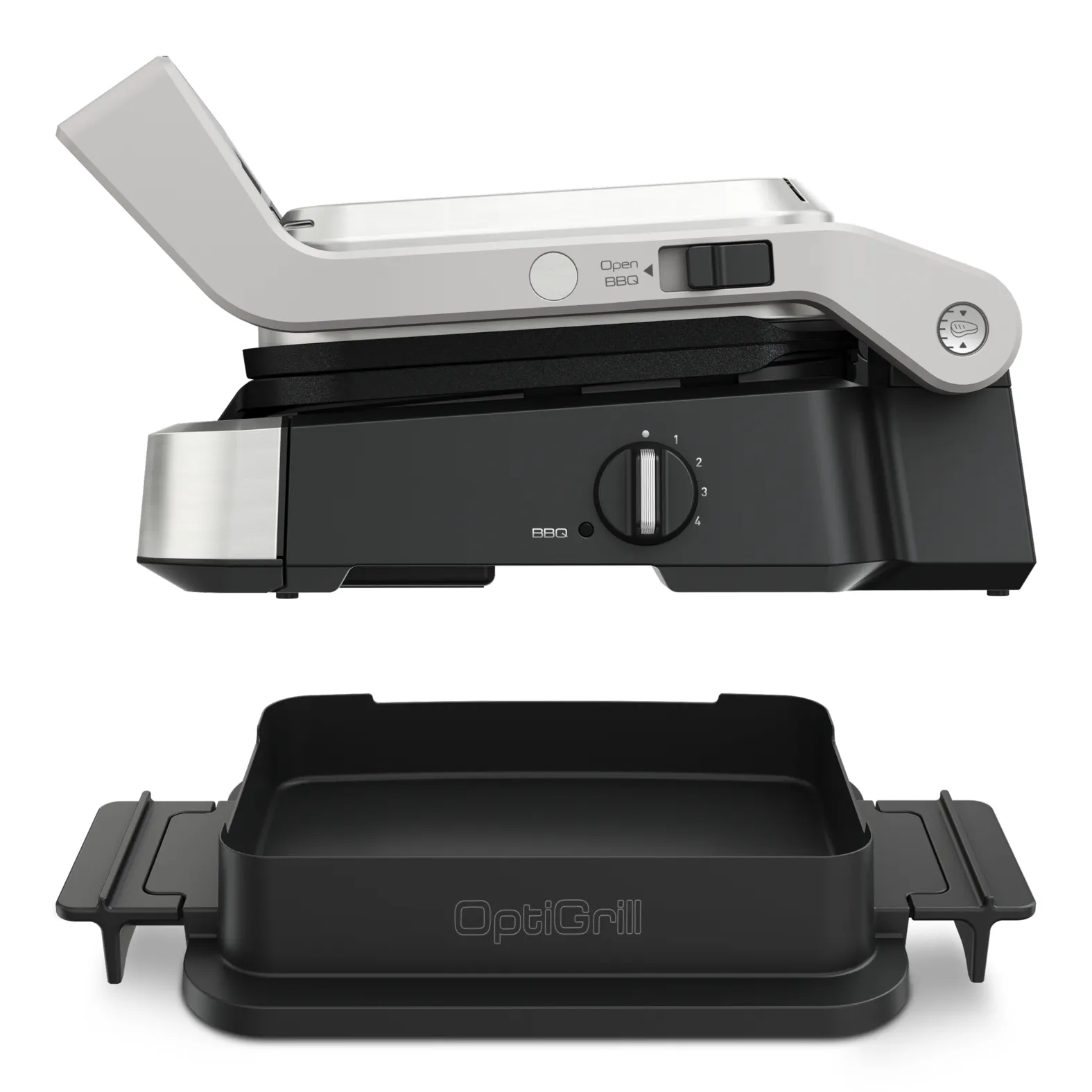 Tefal OptiGrill 4in1 GC774D10 silver