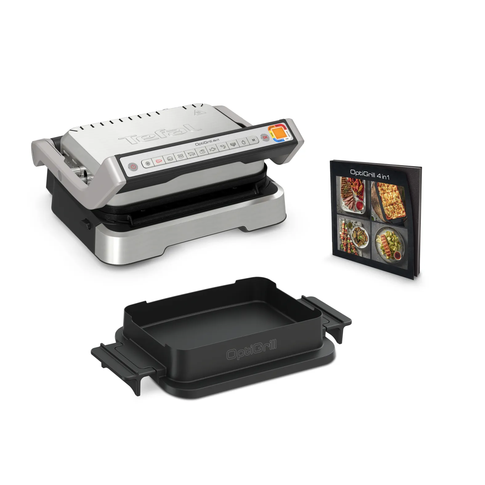 Tefal OptiGrill 4in1 GC774D10 silver
