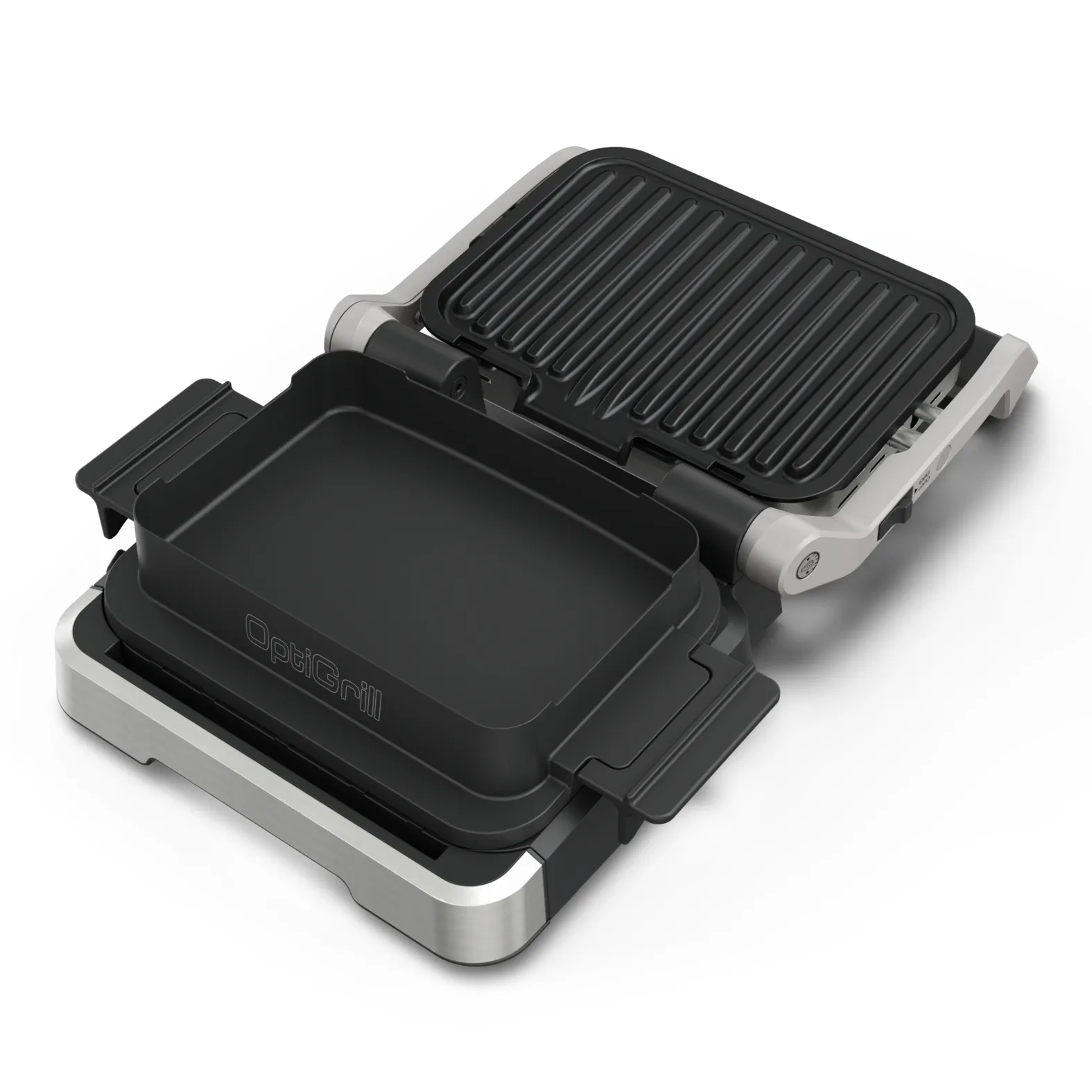 Tefal OptiGrill 4in1 GC774D10 -p&ouml;yt&auml;grilli, 2100 W, ruostumaton ter&auml;s