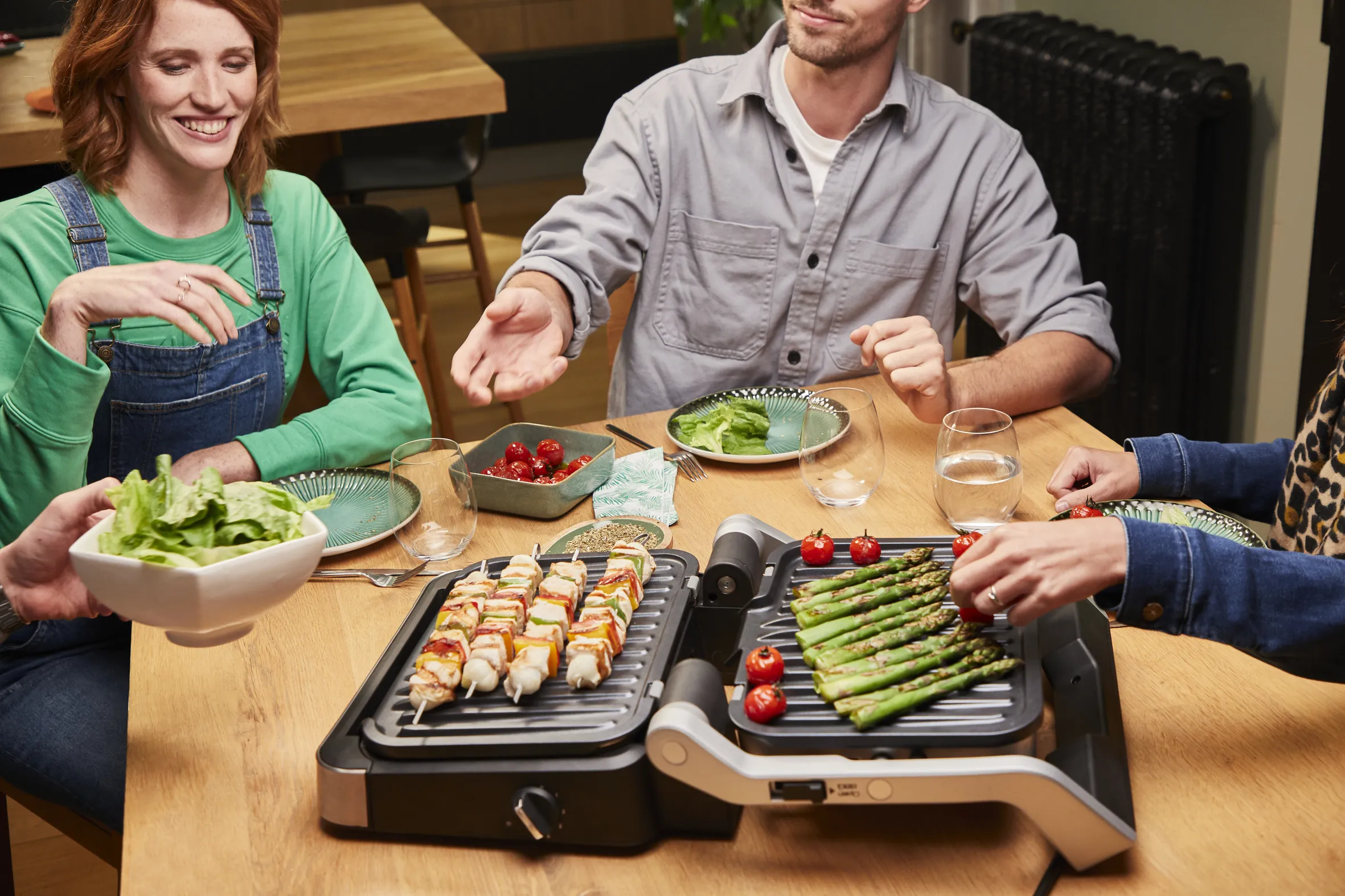 Tefal OptiGrill 4in1 GC774D10 silver