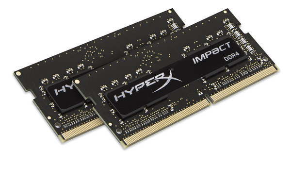 Kingston 16GB (2x8GB) HyperX Impact, DDR4 2133MHz - svart