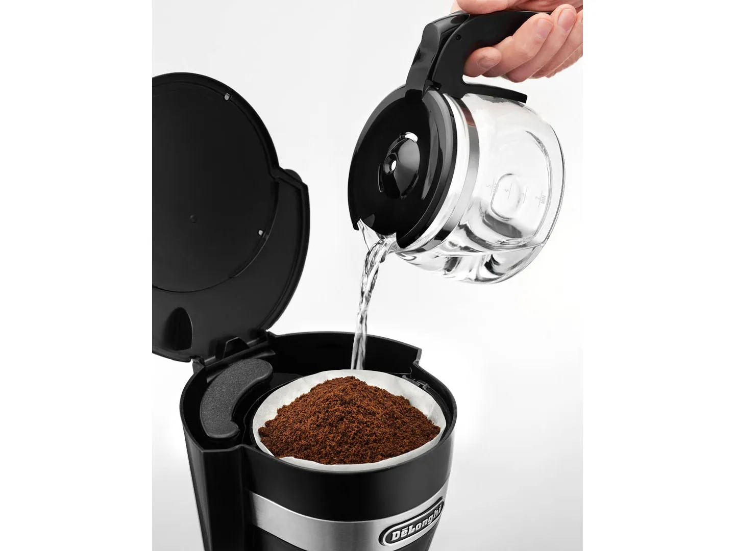 Delonghi ICM 14011 -kahvinkeitin, musta