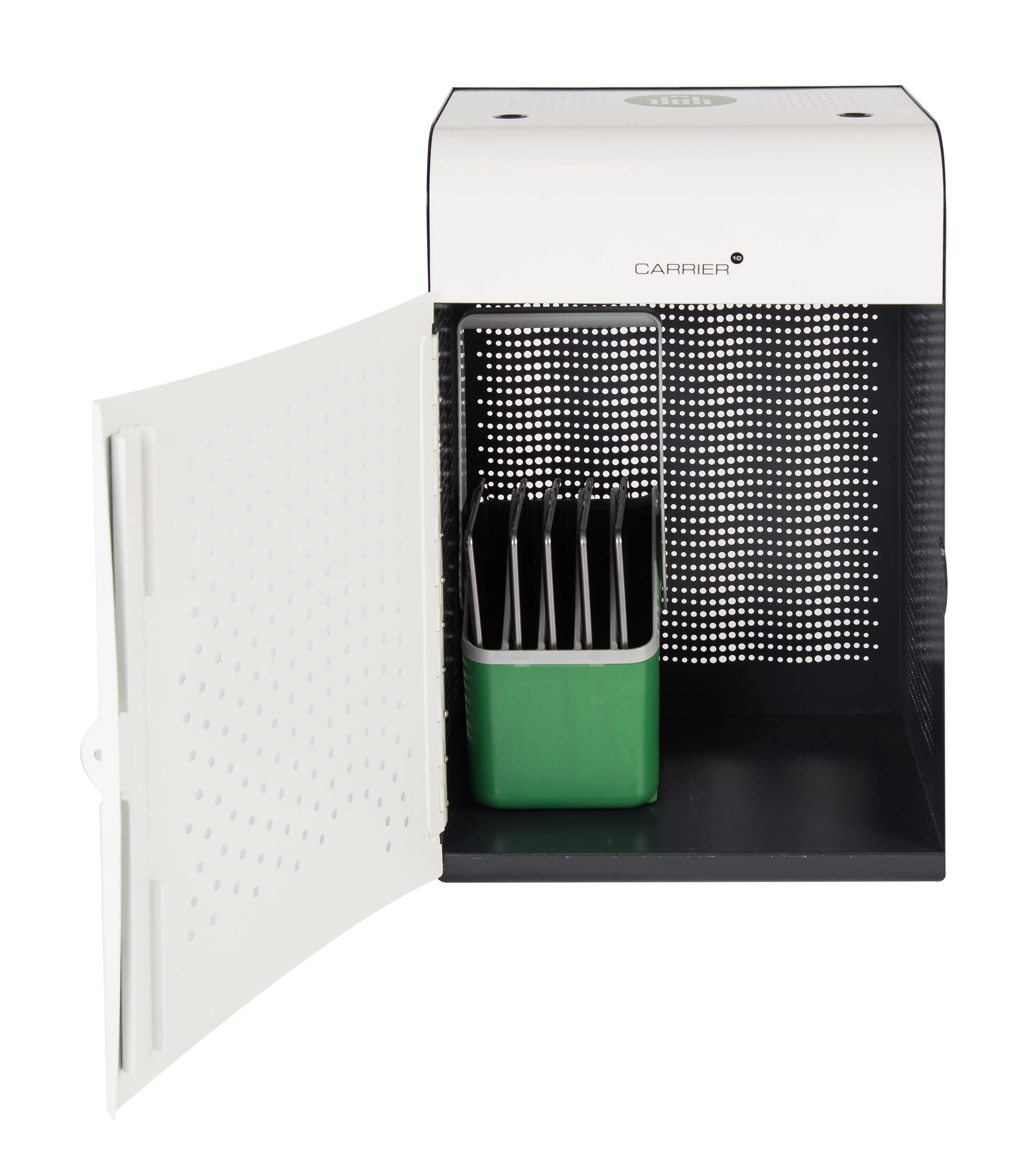 Lockncharge Carrier 10 Charge Station with LARGE Baskets, laddstation f&ouml;r 10 enheter Chromebook/iPad