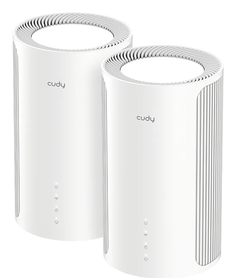 CUDY Mesh Solution M11000 (2-pack) WF7 BE11000 Tri-Band 2.5G