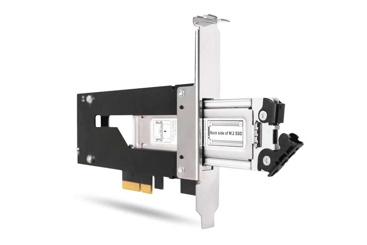 ToughArmor M.2 NVMe SSD to PCIe 3.0 x4 Hot-Swap