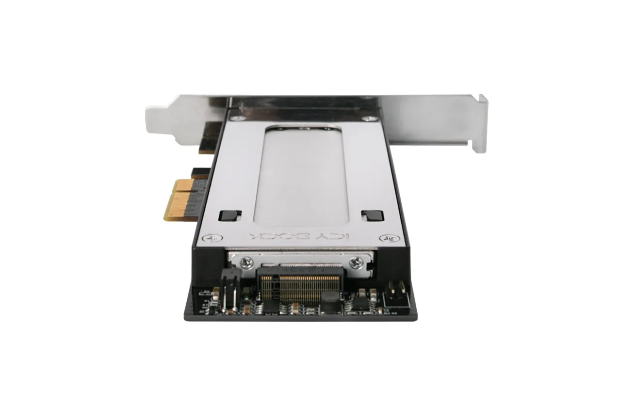 ToughArmor M.2 NVMe SSD to PCIe 3.0 x4 Hot-Swap