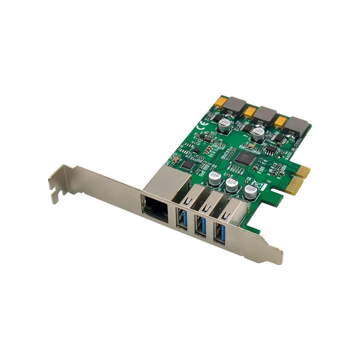 MICROCONNECT MC-PCIEX1-VL805 - Verkko- ja USB-laajennuskortti
