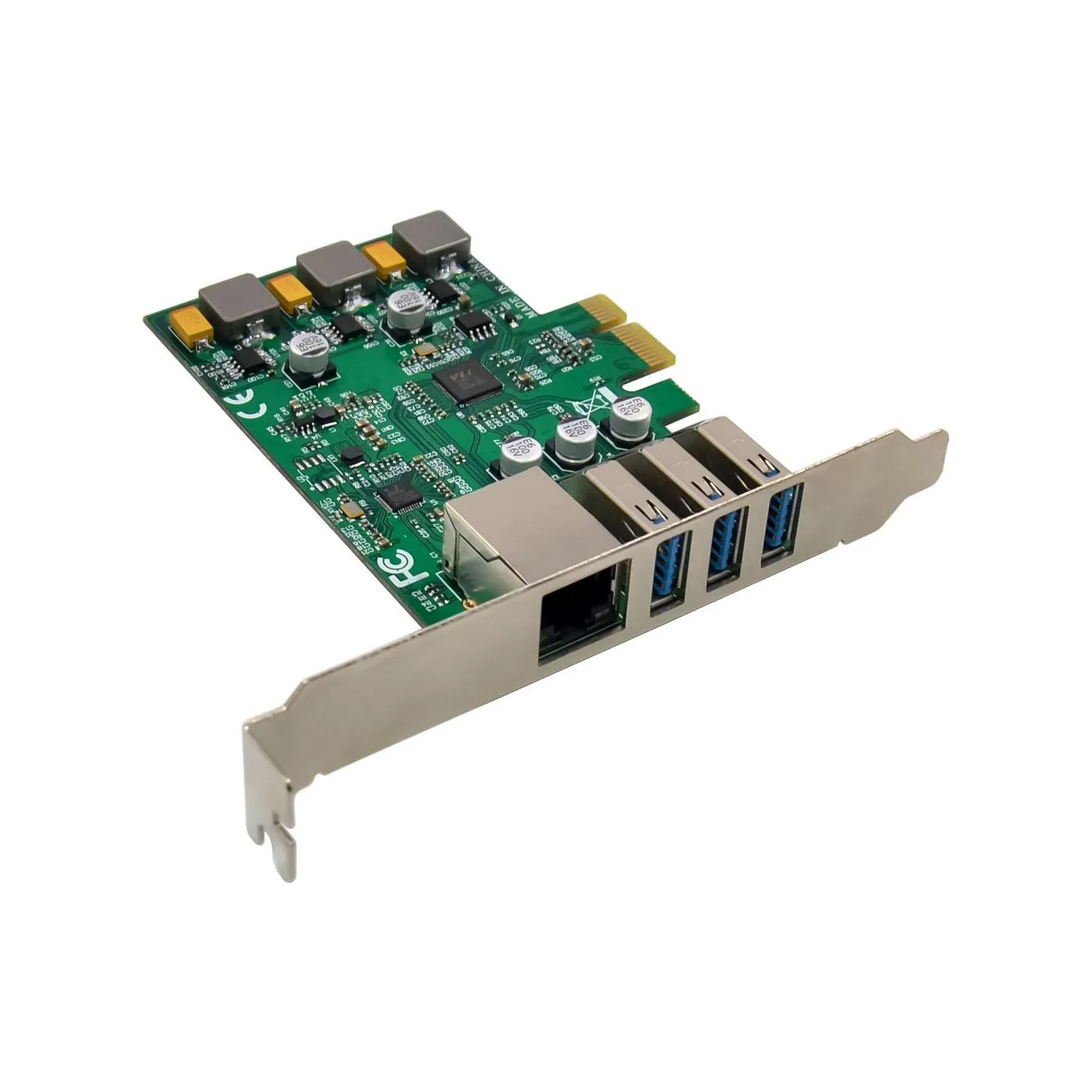 MICROCONNECT MC-PCIEX1-VL805 - Verkko- ja USB-laajennuskortti