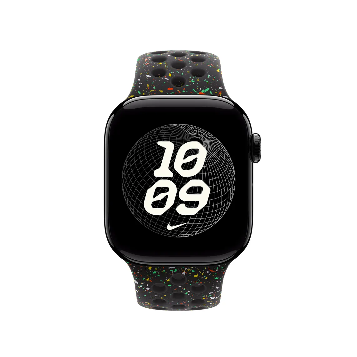 Apple Watch 42 mm Nike-sportband, midnight black, M/L