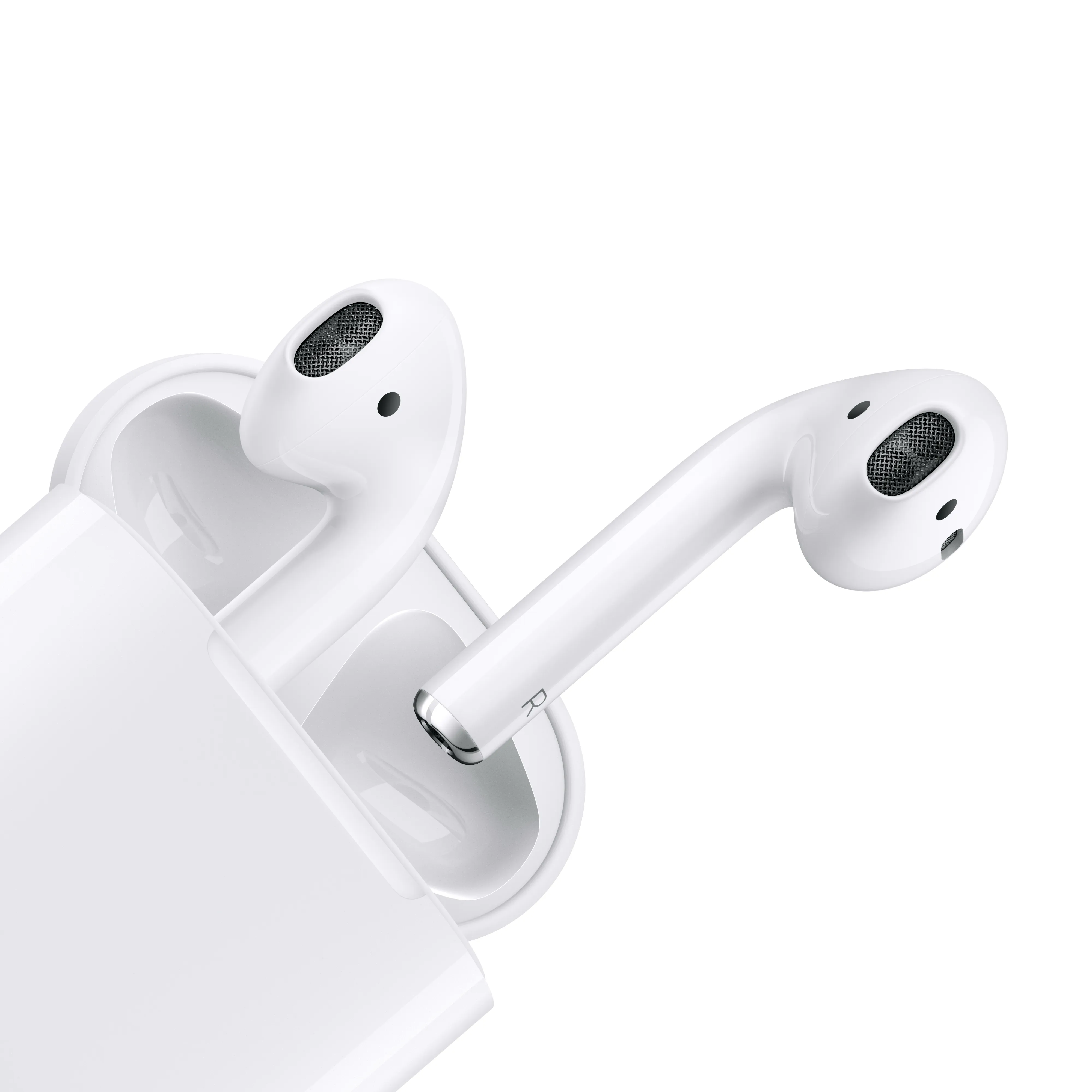 Apple AirPods med laddningsetui  - h&ouml;rlurar