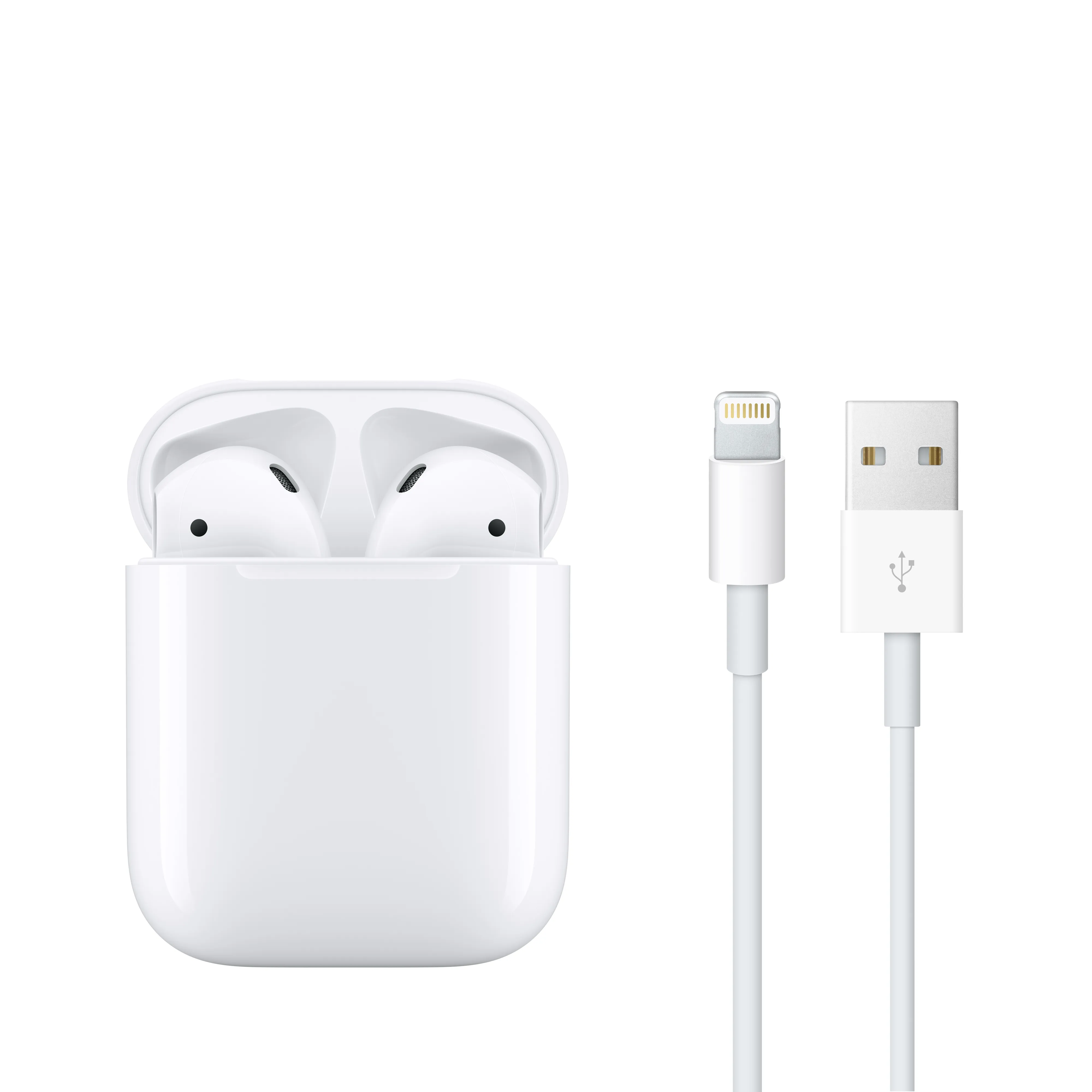 Apple AirPods med laddningsetui  - h&ouml;rlurar