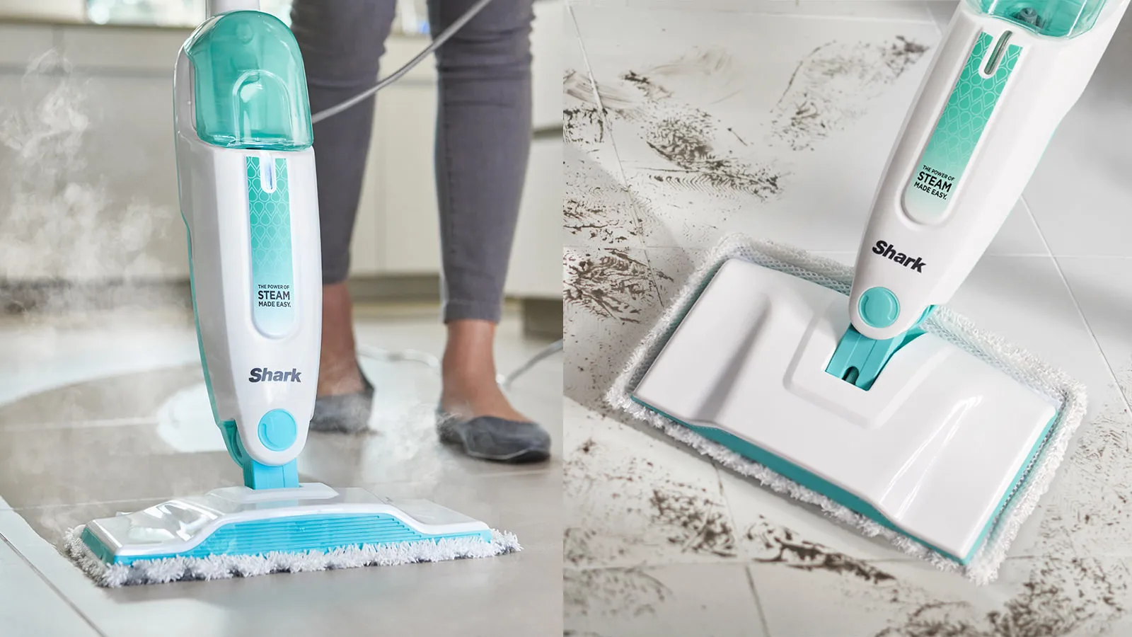 Shark S1000 - steam mop, White