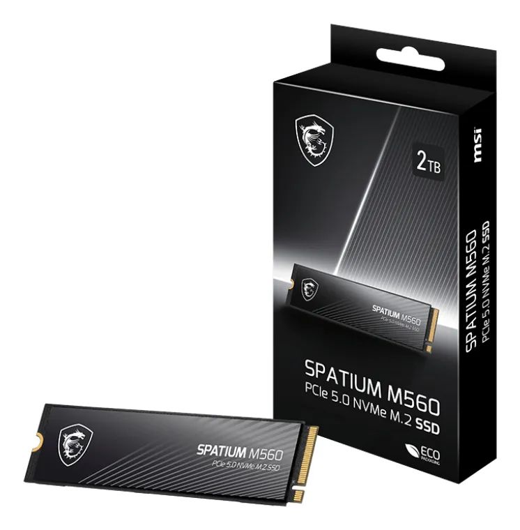 MSI SPATIUM M560 PCIe 5.0 NVMe M.2 2TB
