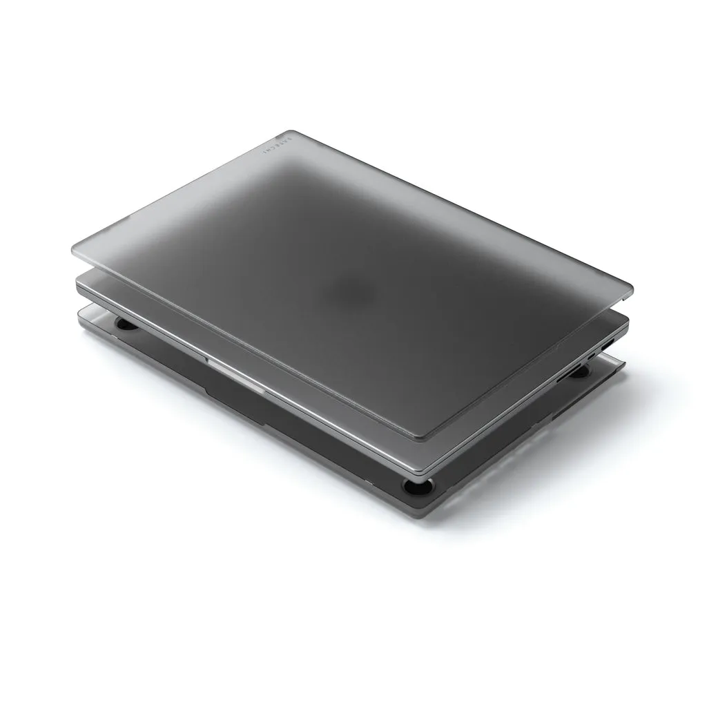 Satechi Eco Hardshell Case for MacBook Pro 14" - Sleek and Durable Protection for Your MacBook Pro - Dark clear