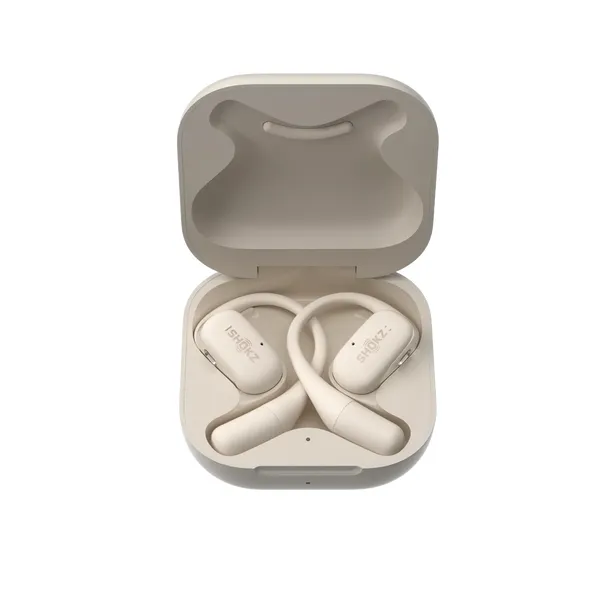 Shokz OpenFit -langattomat kuulokkeet, White