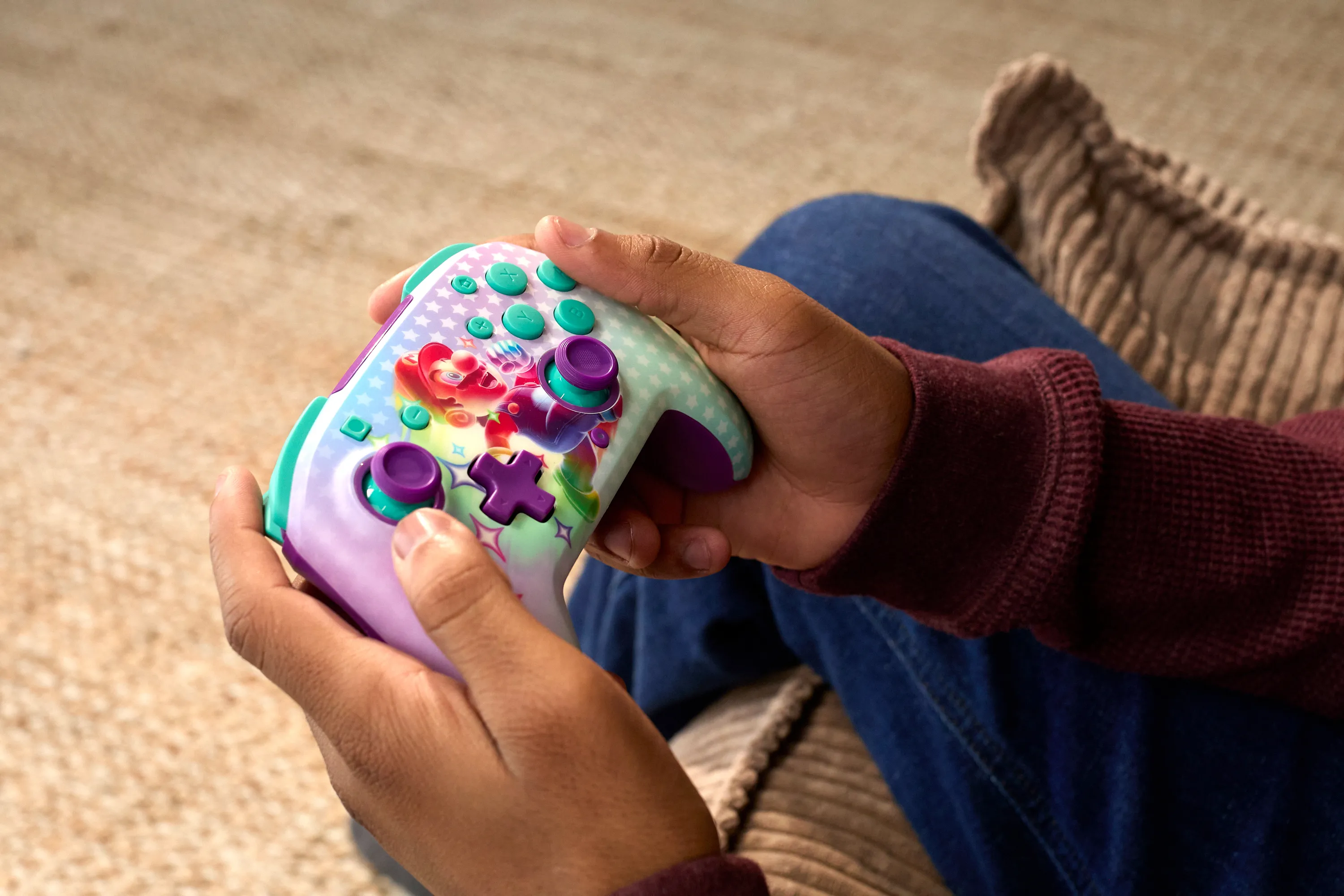 Turtle Beach Rematch Wireless Controller for Nintendo Switch - Invincible Mario