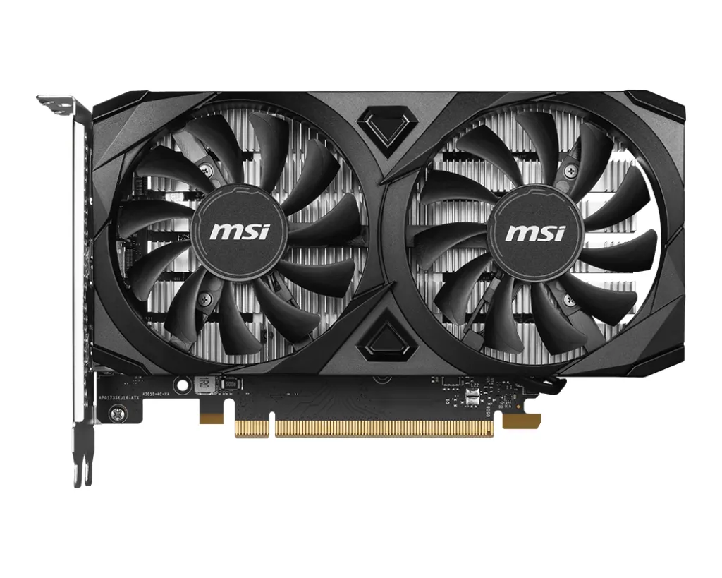 MSI RTX3050 VENTUS 2X E OC 6GB GDDR6 HDMI DVI DP